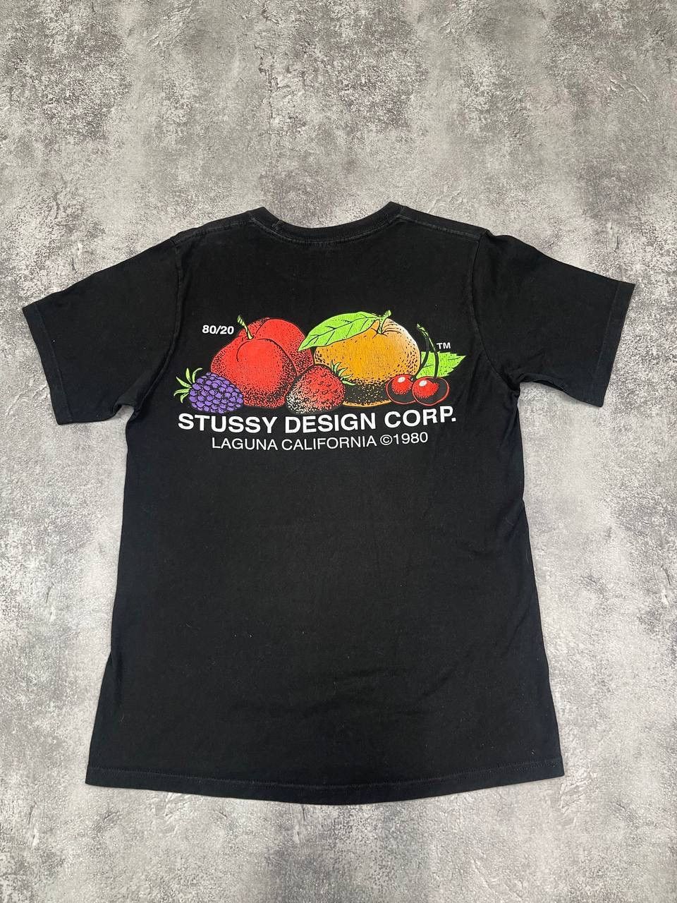 Stussy Stussy Men Cotton T-Shirt Black Size S Size US S / EU 44-46 / 1 - 5 Thumbnail