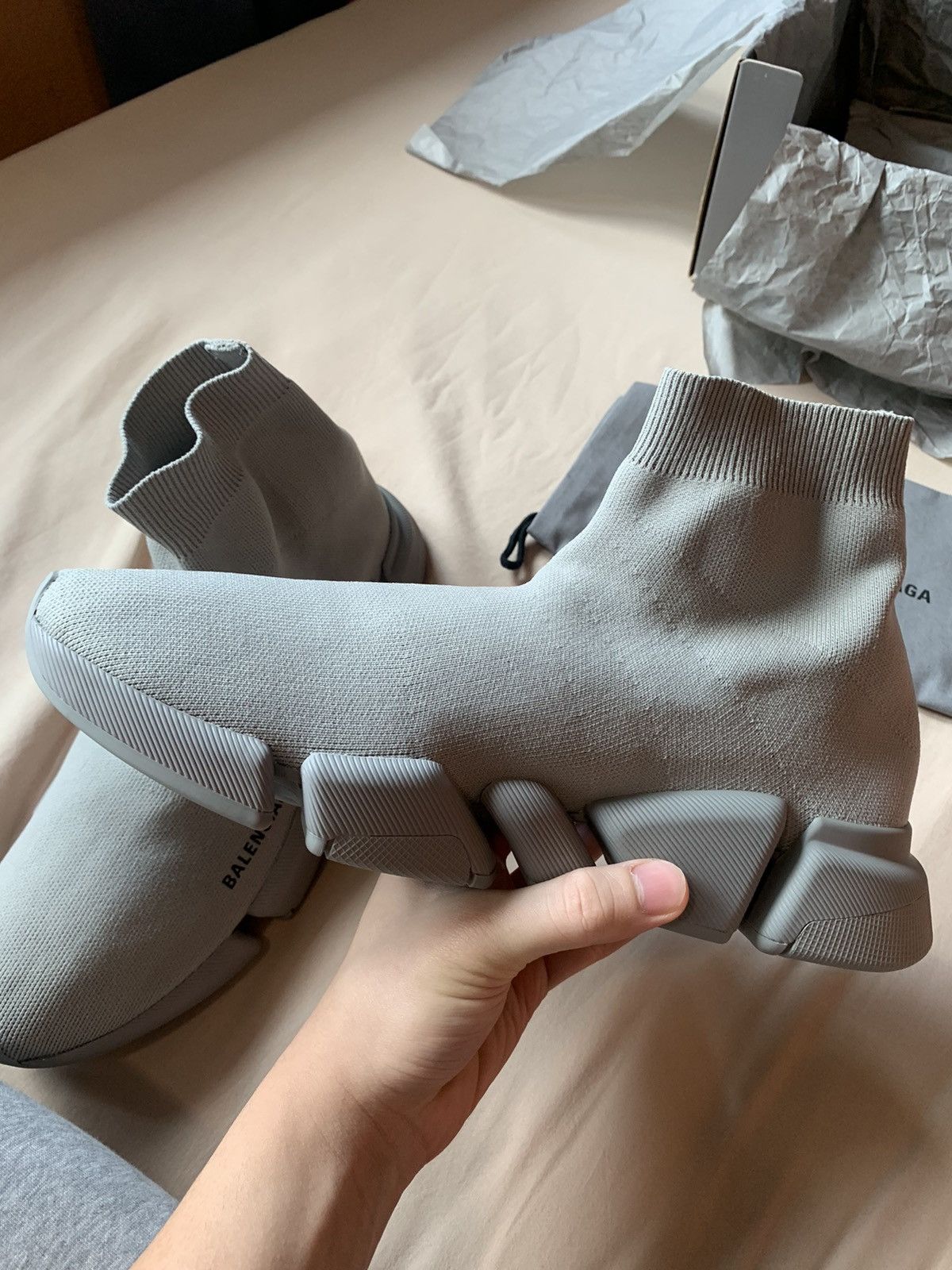 Balenciaga Balenciaga Speed 2.0 Recycled Knit Shoes Size US 11 / EU 44 - 3 Thumbnail