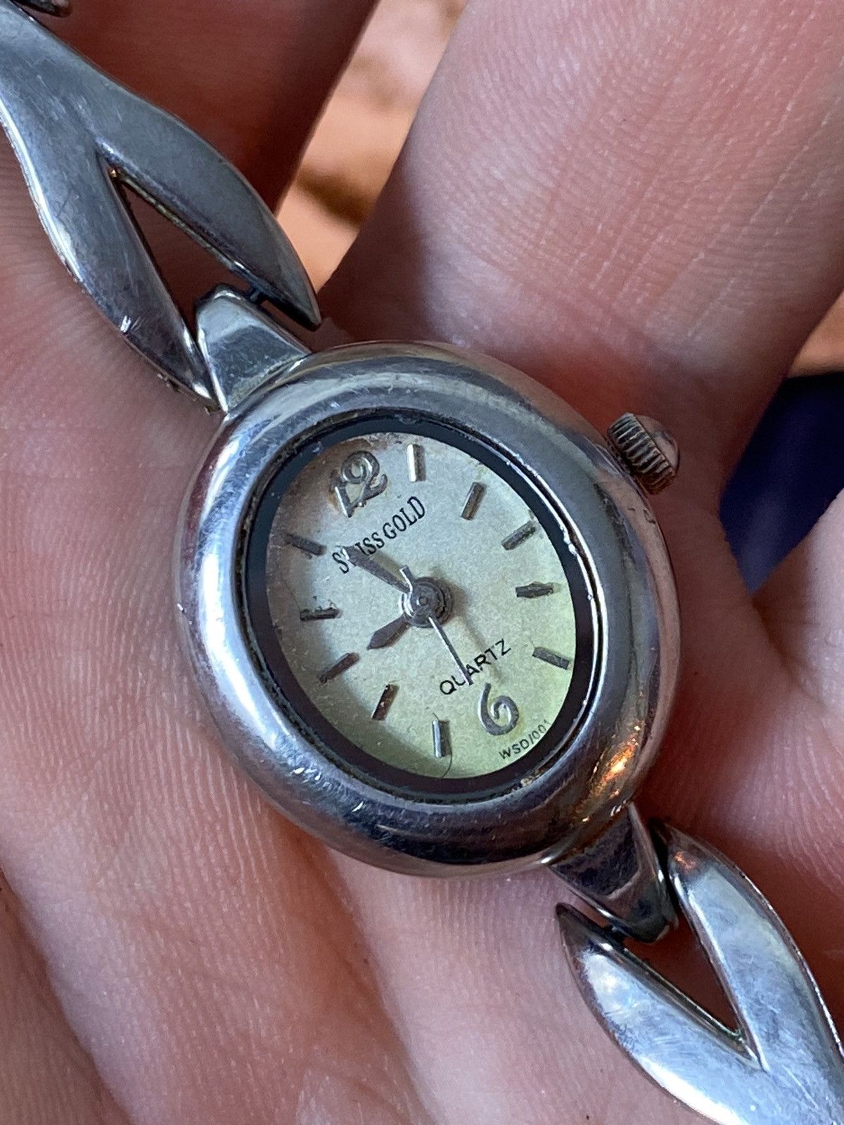 Jewelry × Vintage Swiss Gold Watch: Elegant & Quality ✨ Size ONE SIZE - 8 Thumbnail