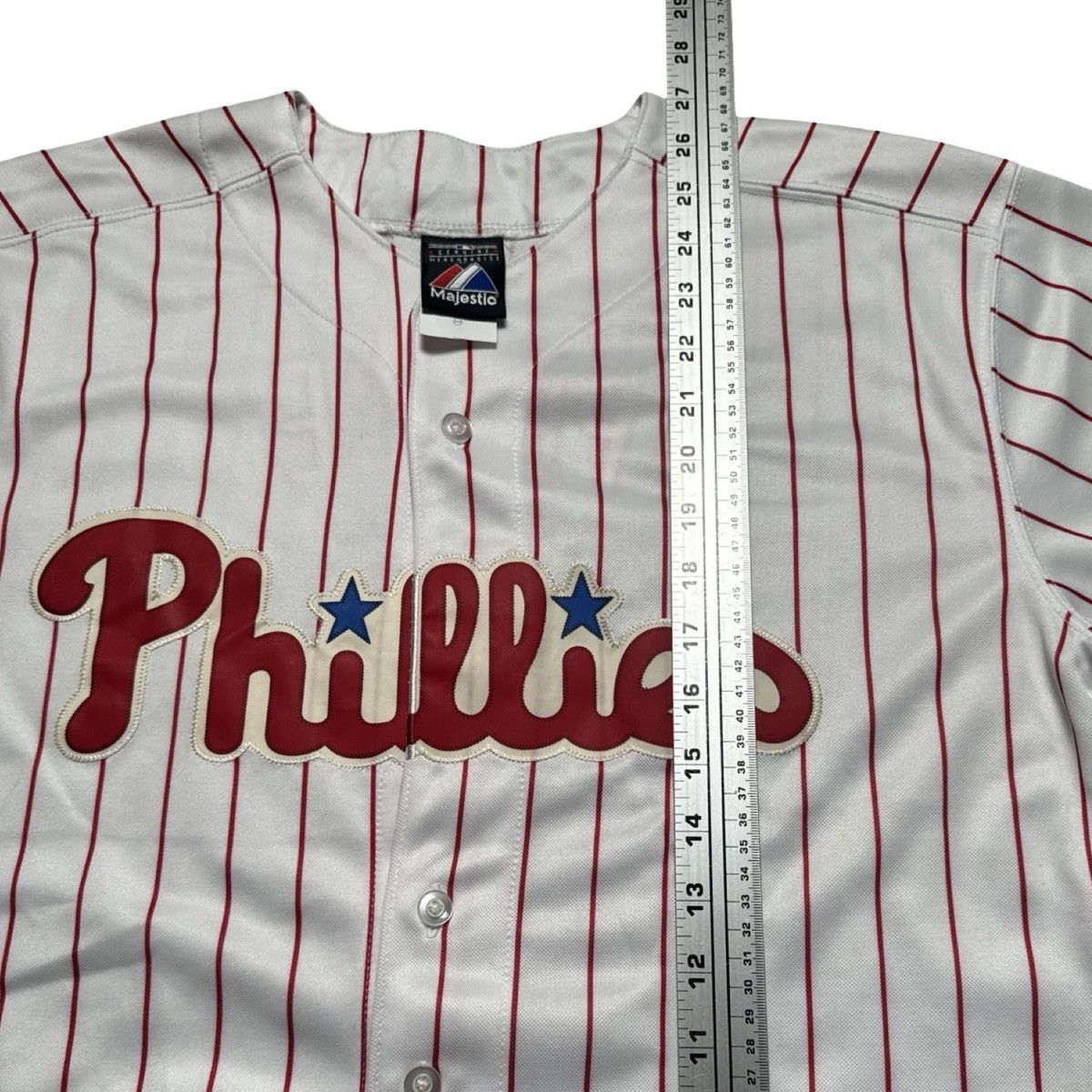 Majestic Philadelphia Phillies Hunter Pence #3 Jersey Youth 14-16 Size US XXS / EU 40 - 5 Thumbnail