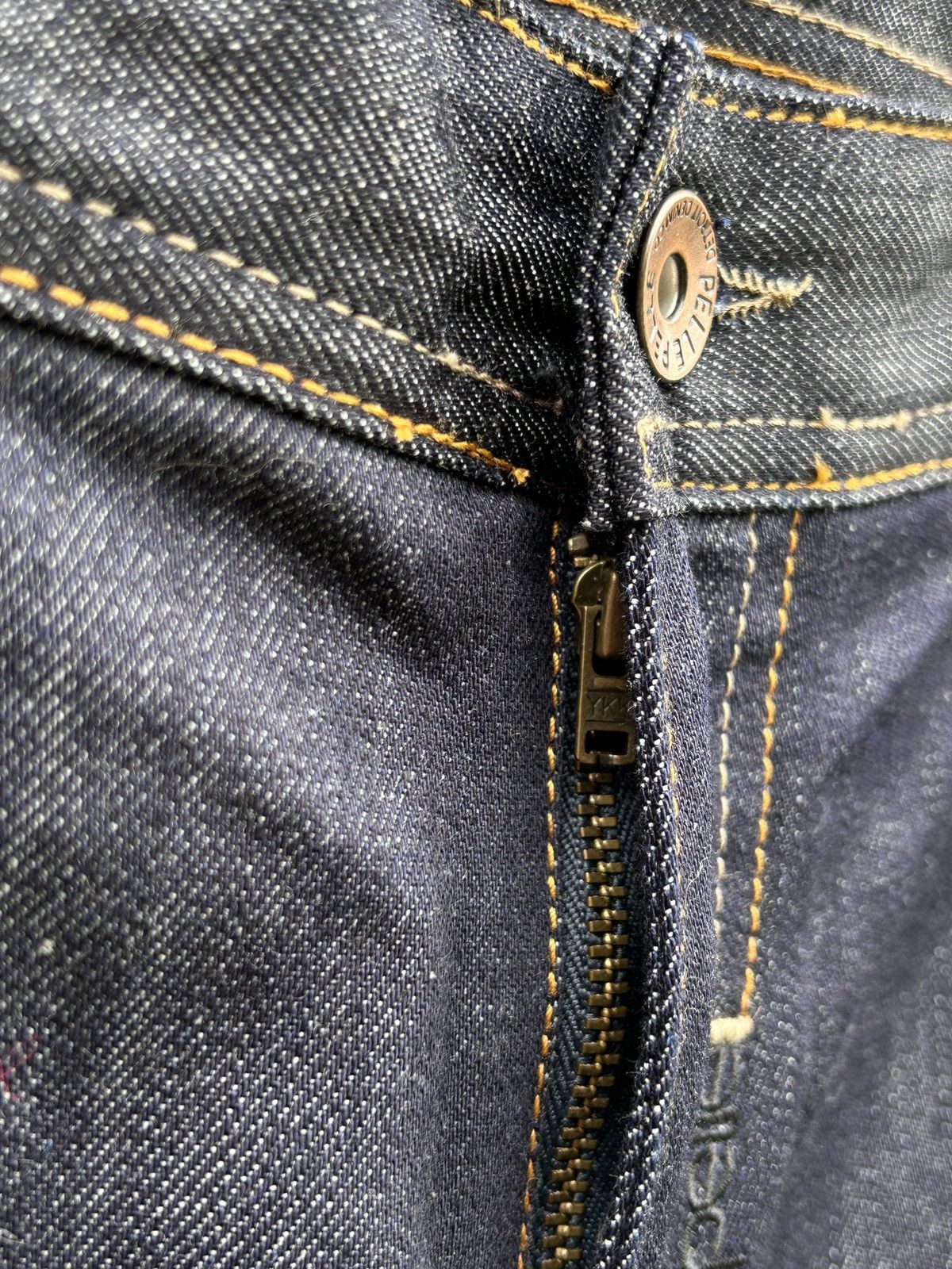 Pelle Pelle Pelle Pelle Cross Fit Indigo Raw Denim Jeans W38 L34 Size US 38 / EU 54 - 10 Thumbnail