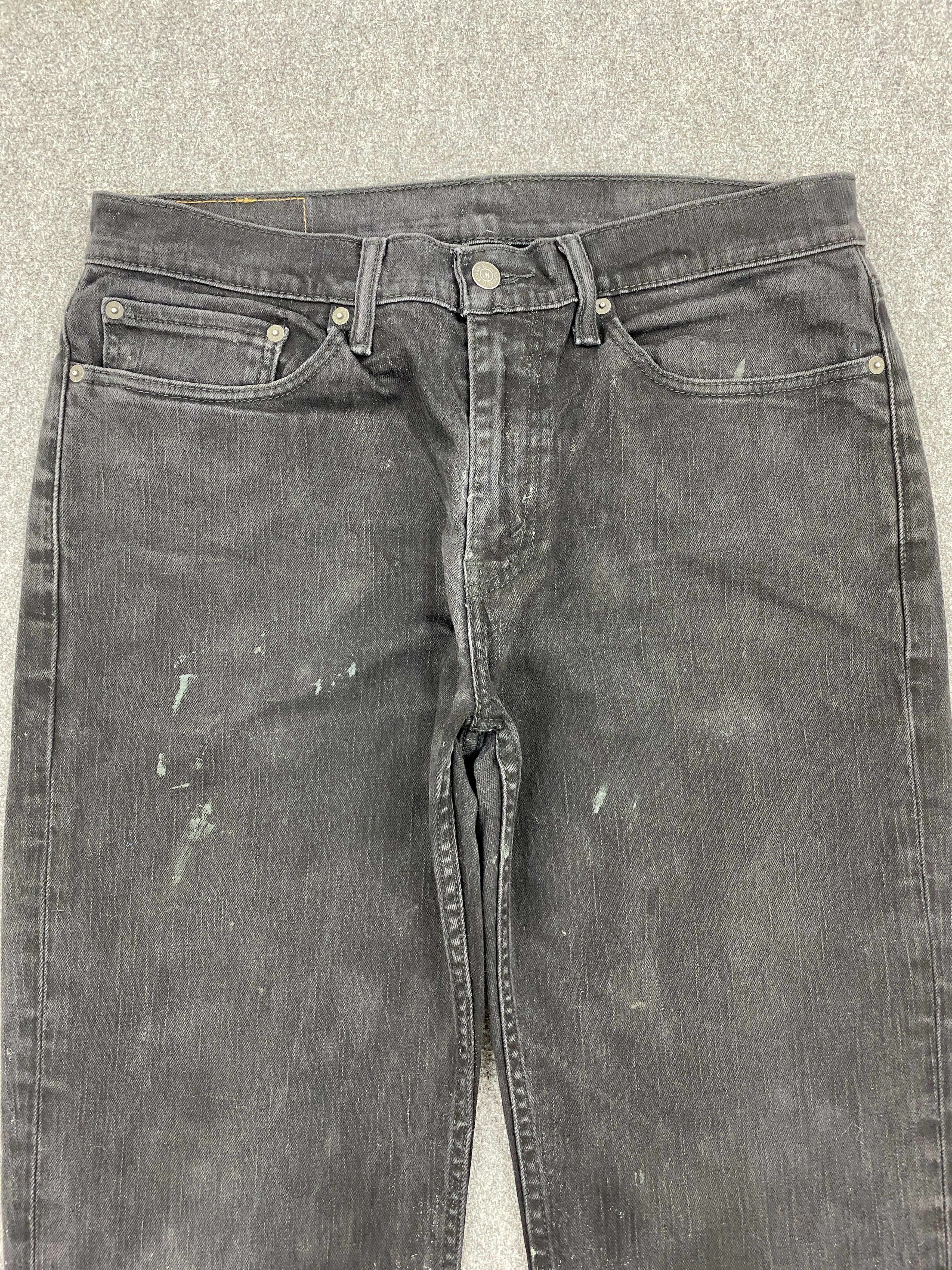 Levi's × Vintage Faded Black Vintage Levis 514 Jeans Size US 34 / EU 50 - 2 Thumbnail