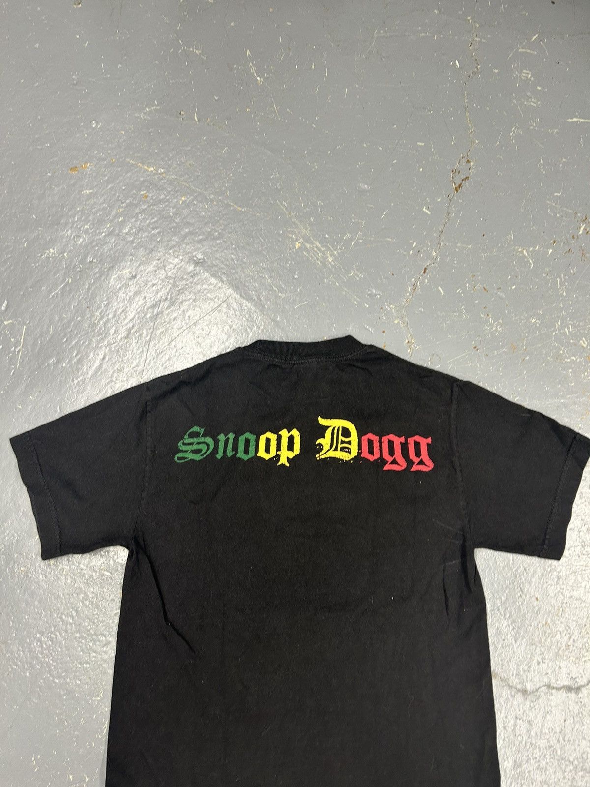 Rap Tees × Snoop Dogg × Vintage Crazy Vintage Y2K Essential Black Snoop Dogg Rap Tee Shirt Size US S / EU 44-46 / 1 - 4 Thumbnail