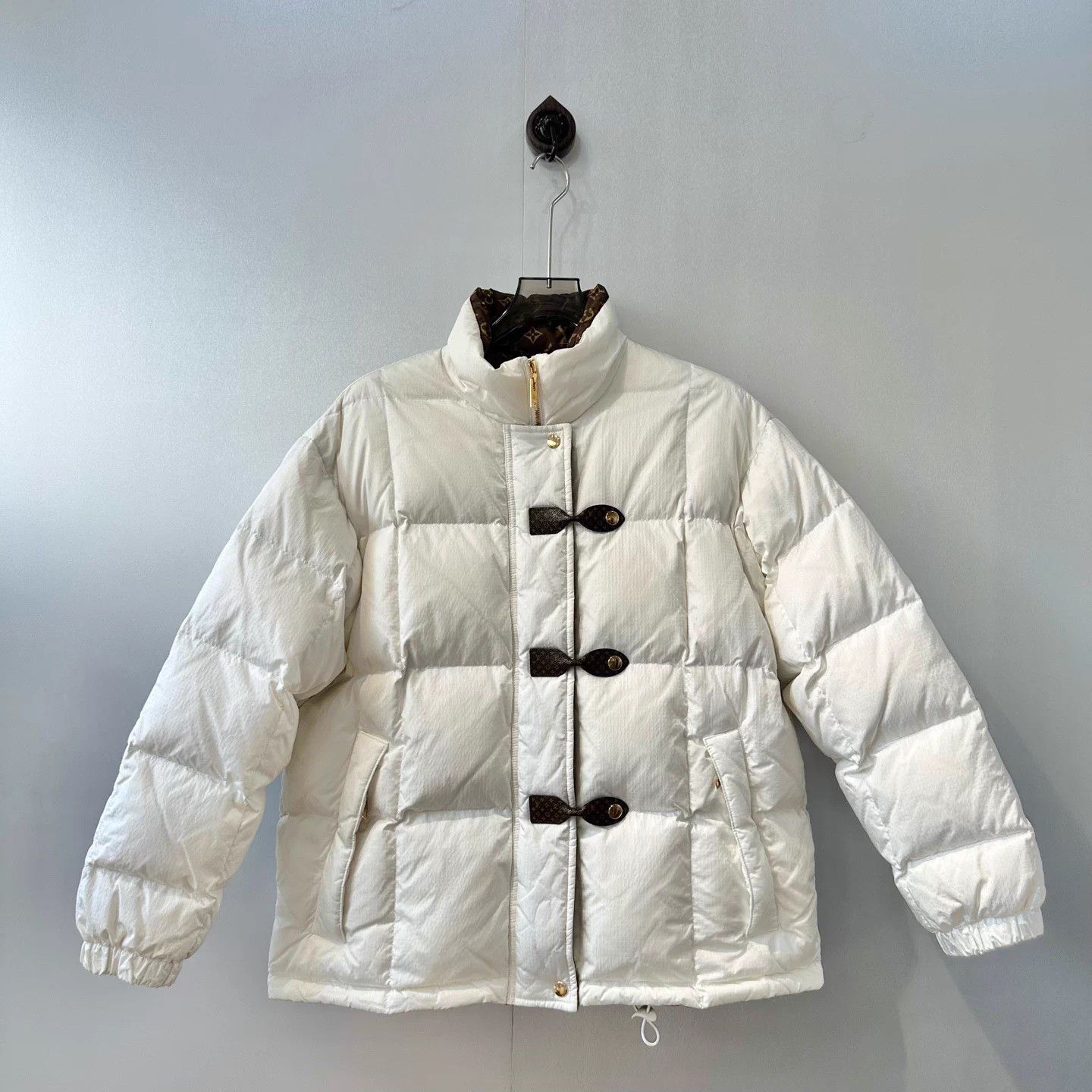 Louis Vuitton Louis Vuitton Capsule Nylon Monogram White Lining Puffer Size M / US 6-8 / IT 42-44 - 2 Thumbnail