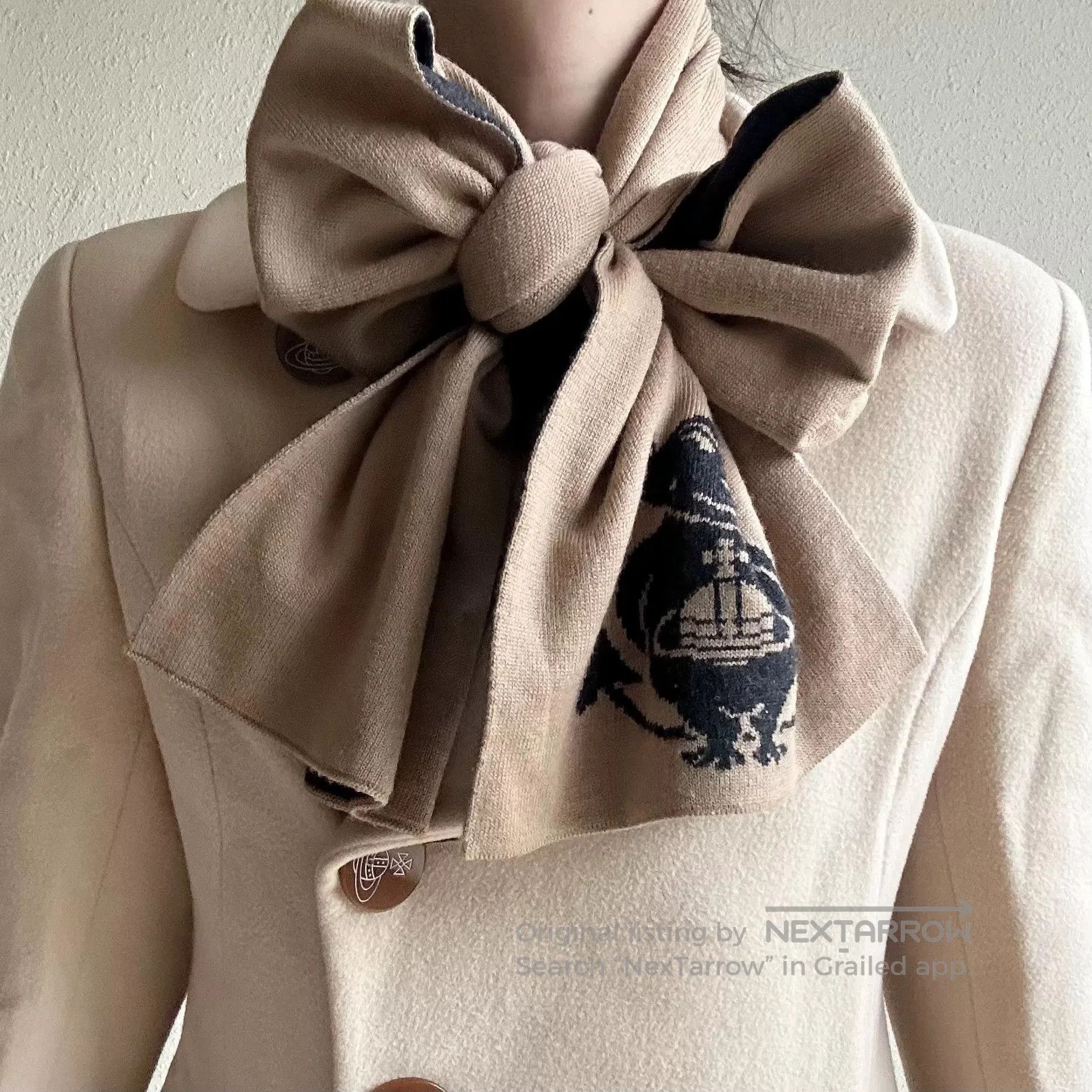 Vivienne Westwood vivienne westwood vintage devil scarf. Size ONE SIZE - 2 Thumbnail