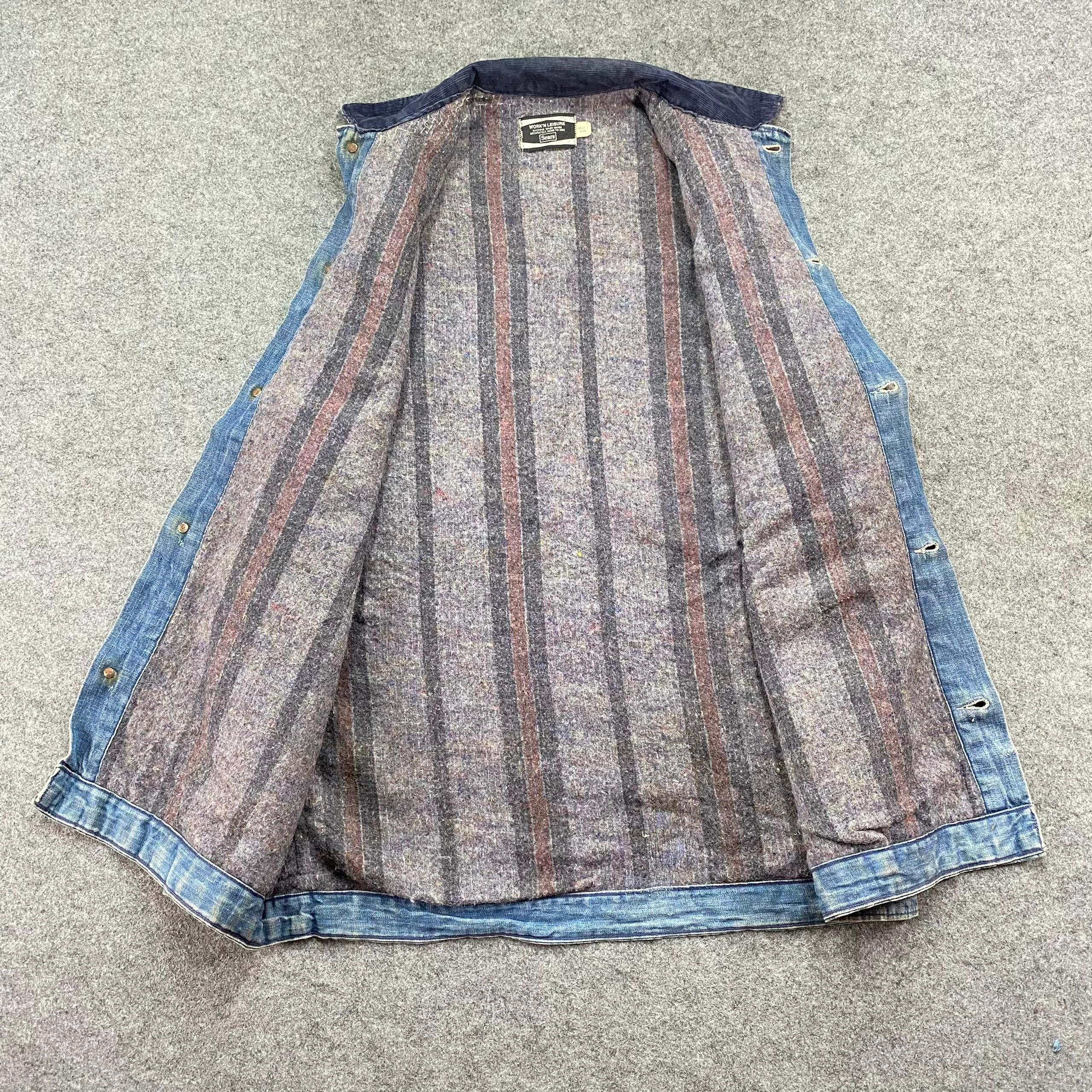 Japanese Brand Vintage Japanese Brand Sears Workers Jacket Size US L / EU 52-54 / 3 - 3 Thumbnail