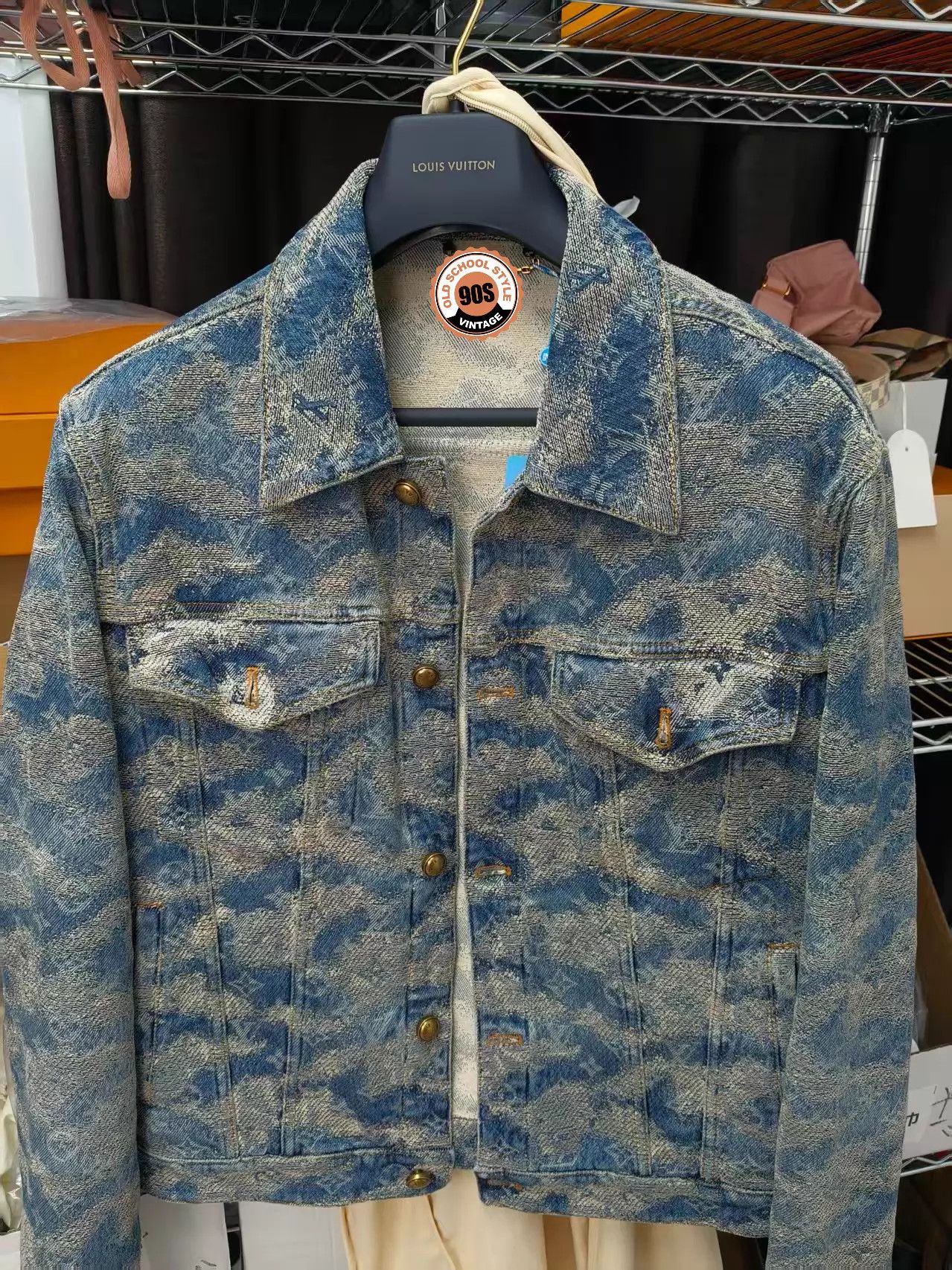 Louis Vuitton LV +26 All Over Print Denim Jacket Size 54 Size US L / EU 52-54 / 3 - 1 Thumbnail