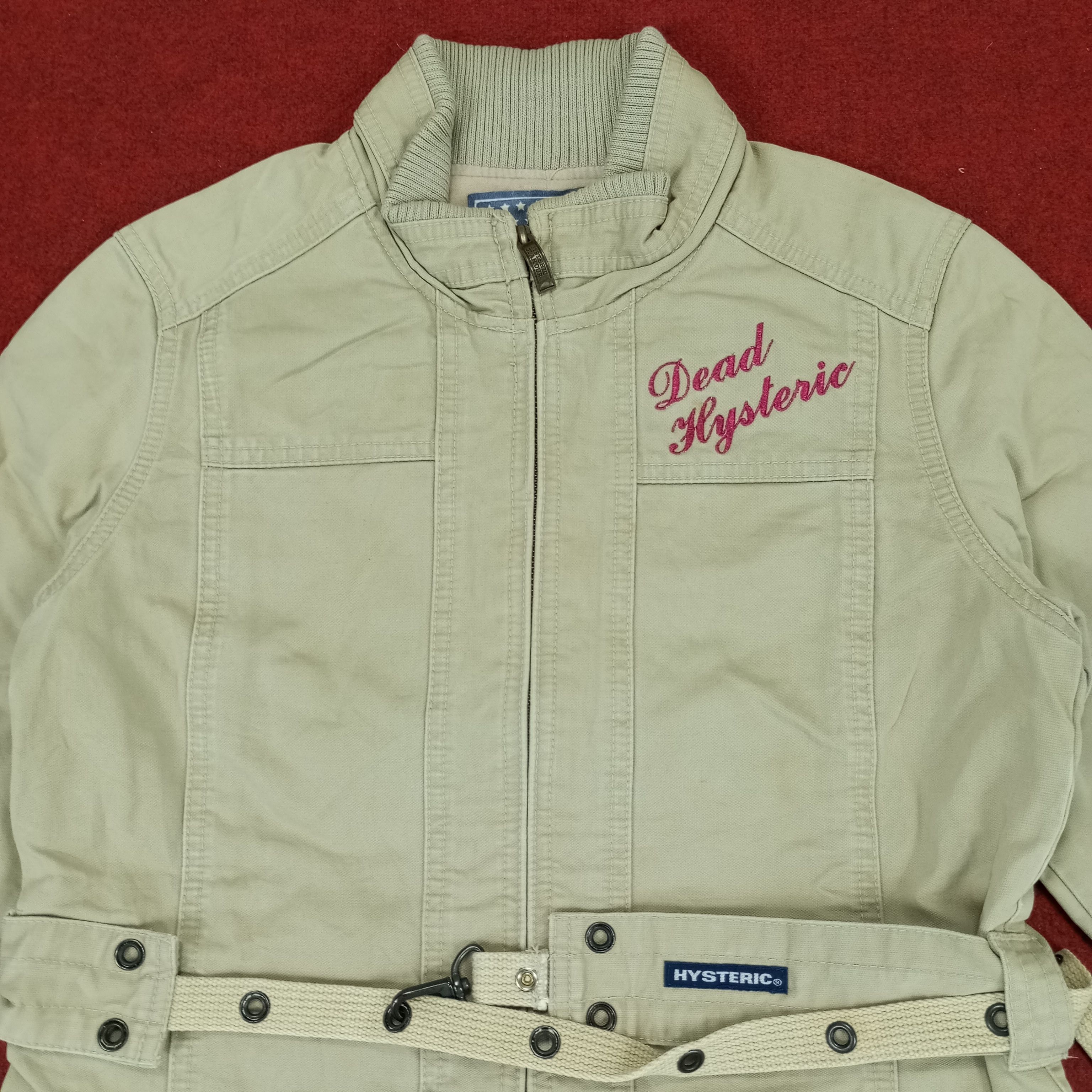 Hysteric Glamour × Japanese Brand × Vintage Hysteric Glamour Winter Style Custom Art Trench Jacket Size XS / US 0-2 / IT 36-38 - 4 Thumbnail