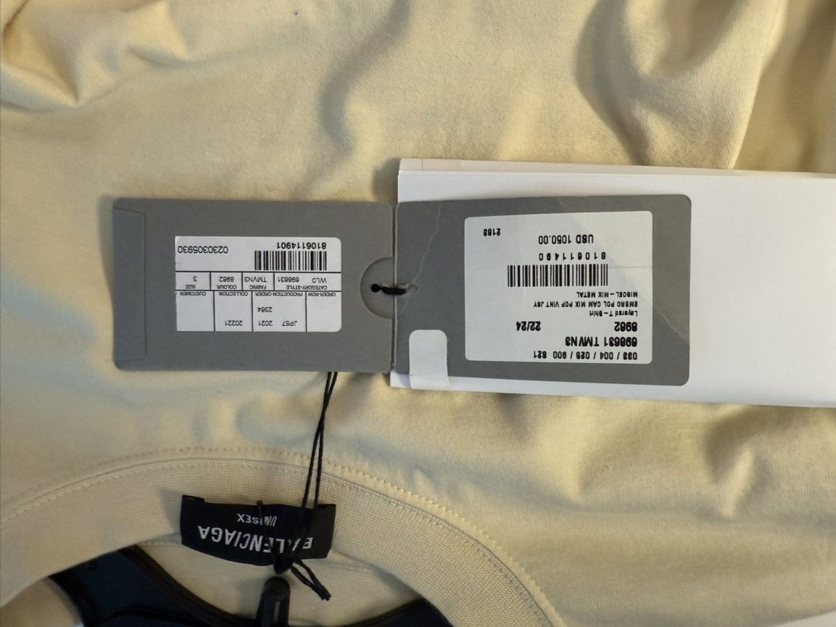 Balenciaga Balenciaga Political Layered Tee size L- 3 Size US L / EU 52-54 / 3 - 6 Thumbnail