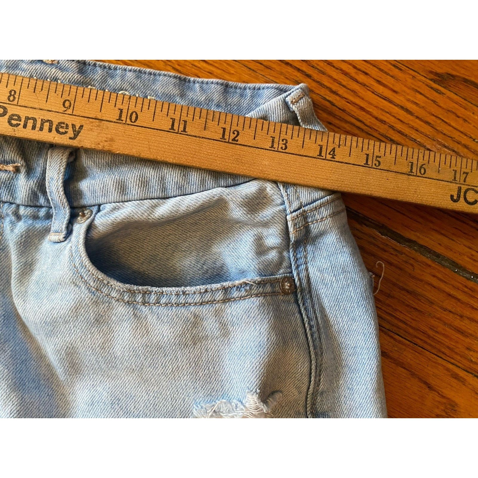 American Eagle Outfitters American Eagle Stretch Distressed Jeans Women’s 6 Size 28" / US 6 / IT 42 - 6 Thumbnail
