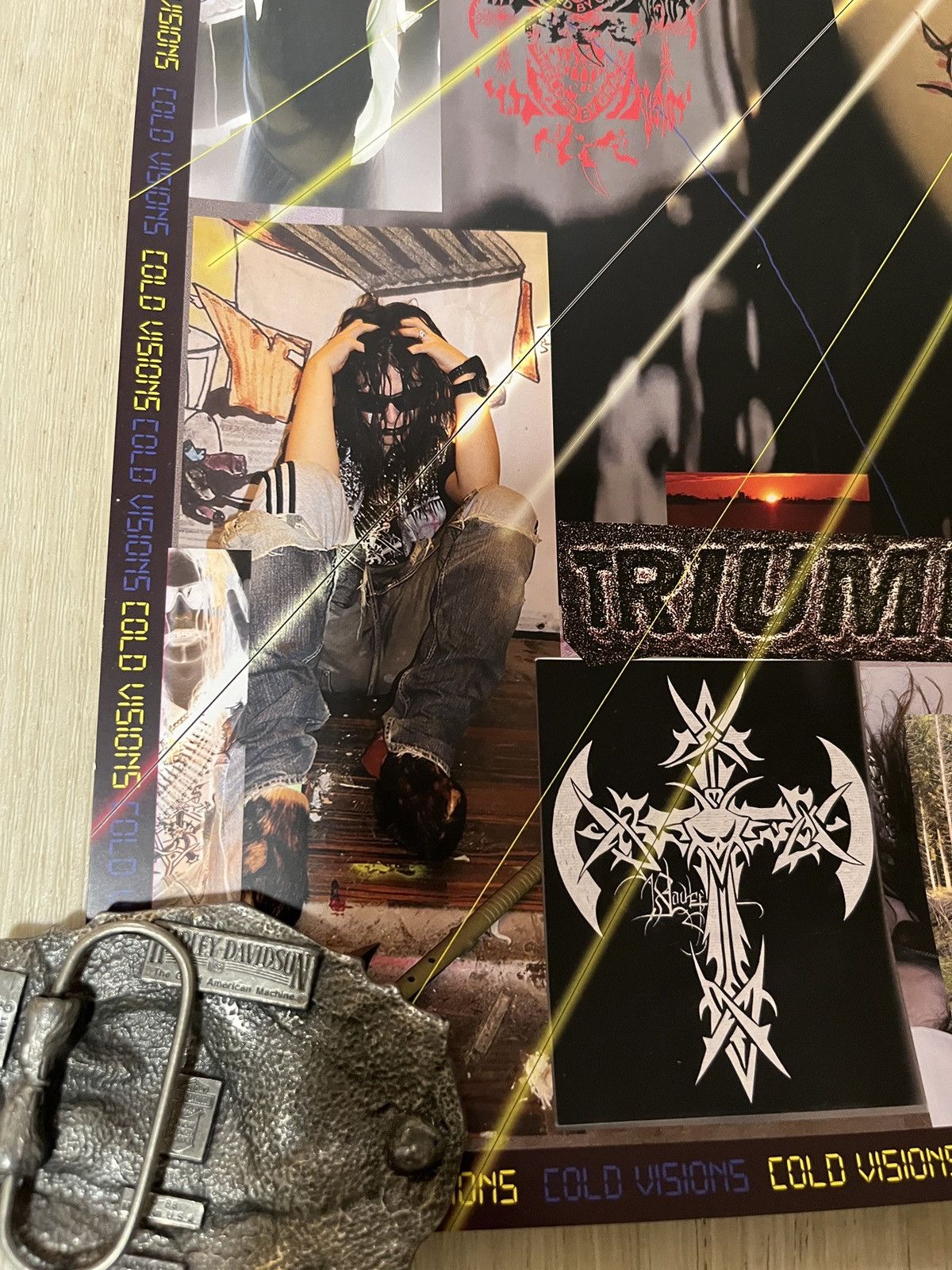 Drain Gang Cold Visions Aim Nothying Poster 2024 Size ONE SIZE - 5 Thumbnail