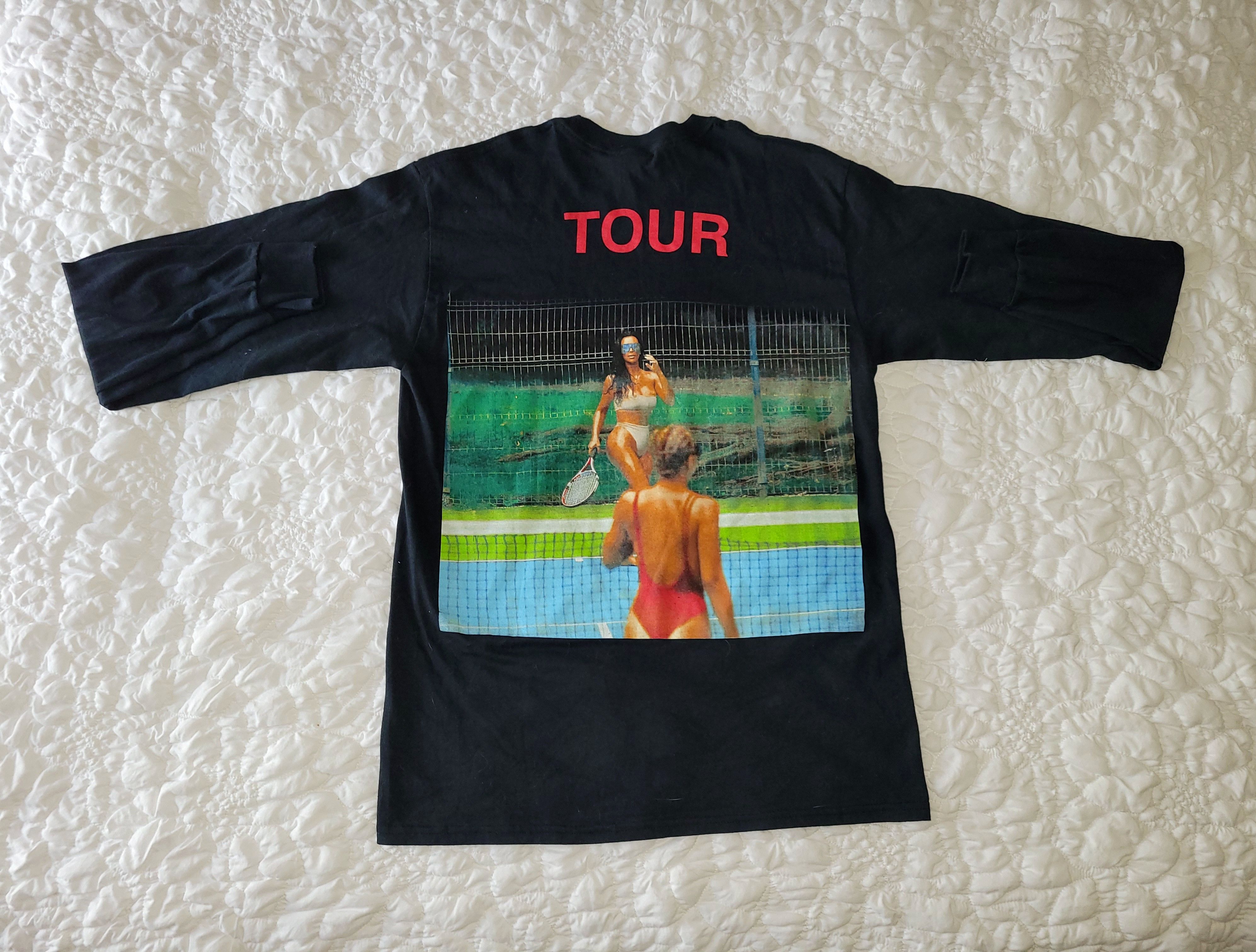 Rare Saint pablo long sleeve orders Kim kardashian front and back image