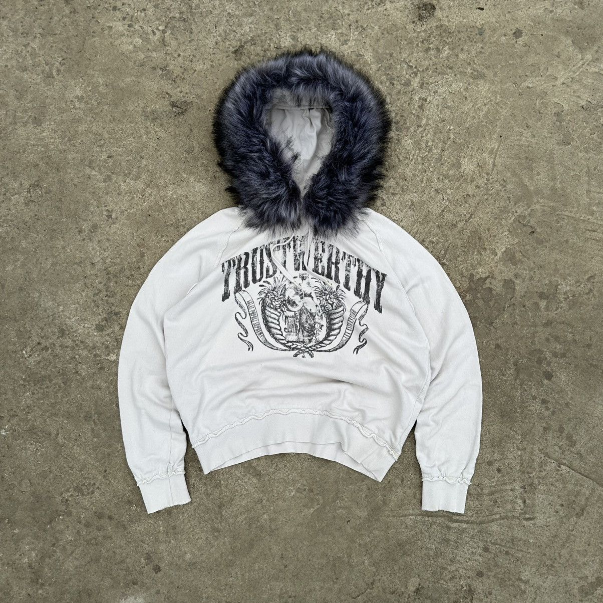 If Six Was Nine × Japanese Brand VTG Japanese Style Peter Werth Hoodie Fur Custom By Me Y2K Size US L / EU 52-54 / 3 - 1 Thumbnail