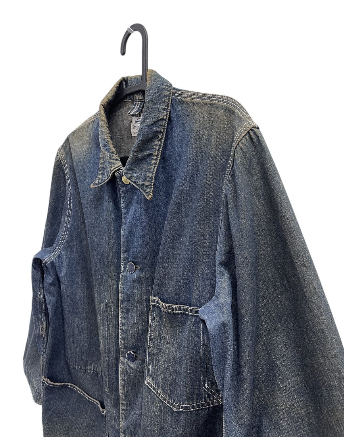 Japanese Brand Bohemian's Deeptone Denim Jacket Size US S / EU 44-46 / 1 - 5 Thumbnail