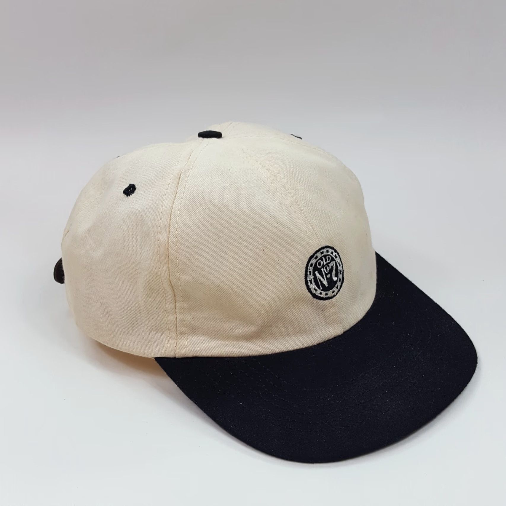 Etro VINTAGE Jack Daniel's Snapback Cap 90s Black Adjustable Baseball Hat Retro Beer Mens Size ONE SIZE - 6 Thumbnail
