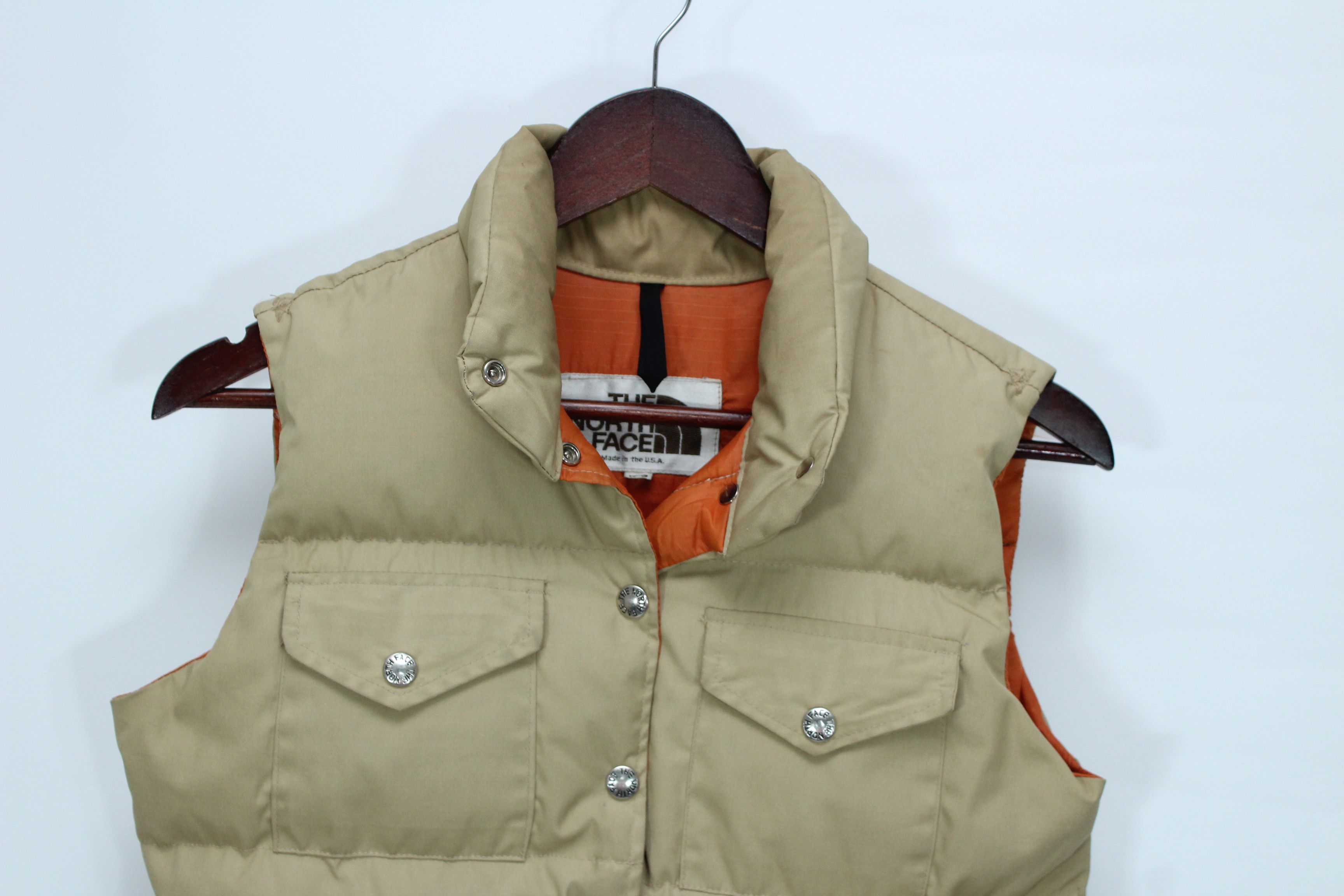 The North Face 70s 80s The North Face Brown Label Puffer Vest Tan Size S / US 4 / IT 40 - 8 Thumbnail