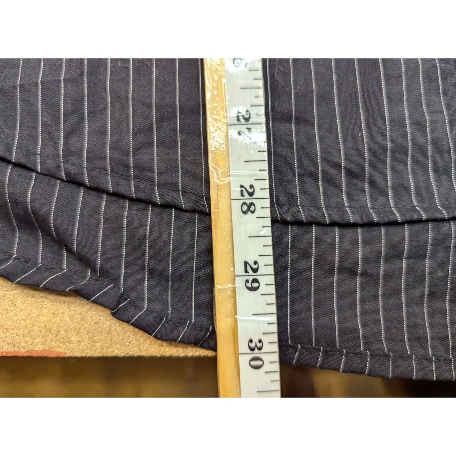 Vintage VINTAGE Vision Street Wear Shirt Mens Button-Up Short Sleeve Striped Size M Black Cotton Polyester Canvas Button-Up Mens Size US M / EU 48-50 / 2 - 5 Thumbnail