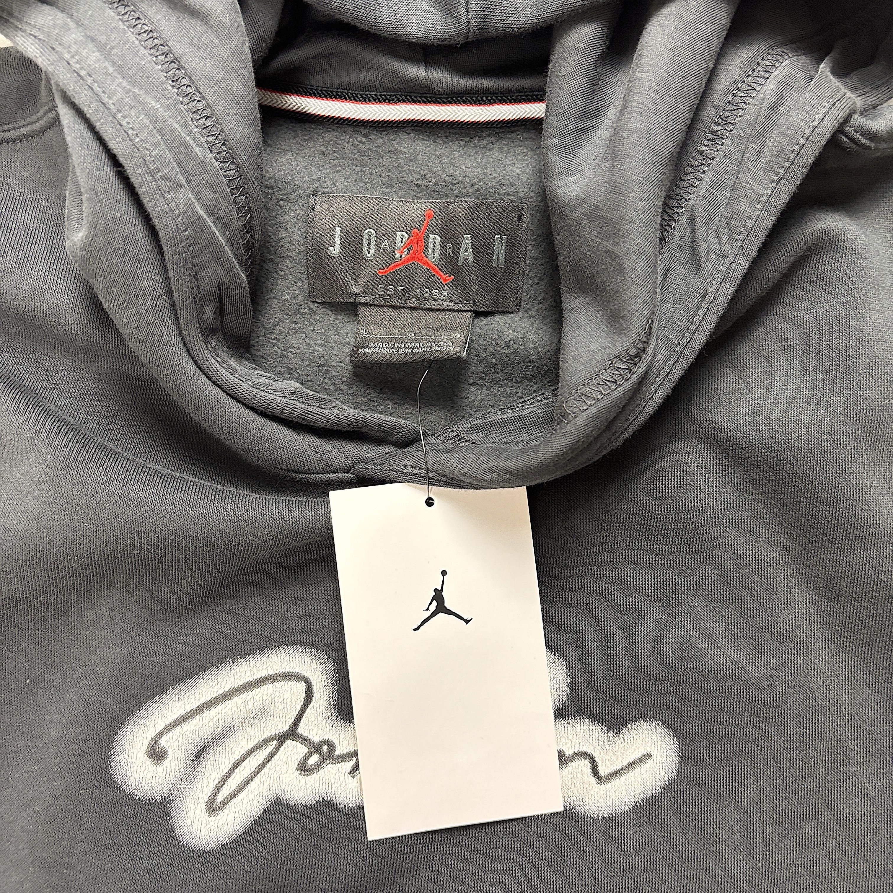 Jordan Brand Jordan Mens Six Rings MVP Hoodie Black Sz L Sweatshirt NWT Size US L / EU 52-54 / 3 - 5 Thumbnail