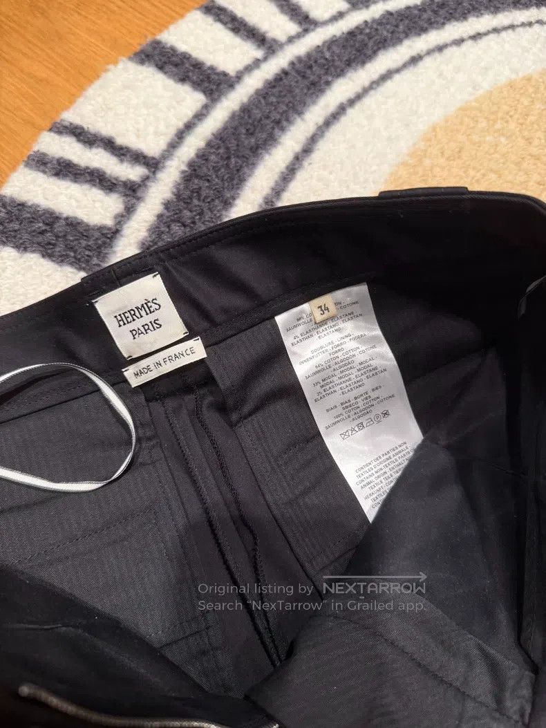 Hermes Hermes Black Cargo Pants Size 42" / US 20 - 4 Thumbnail