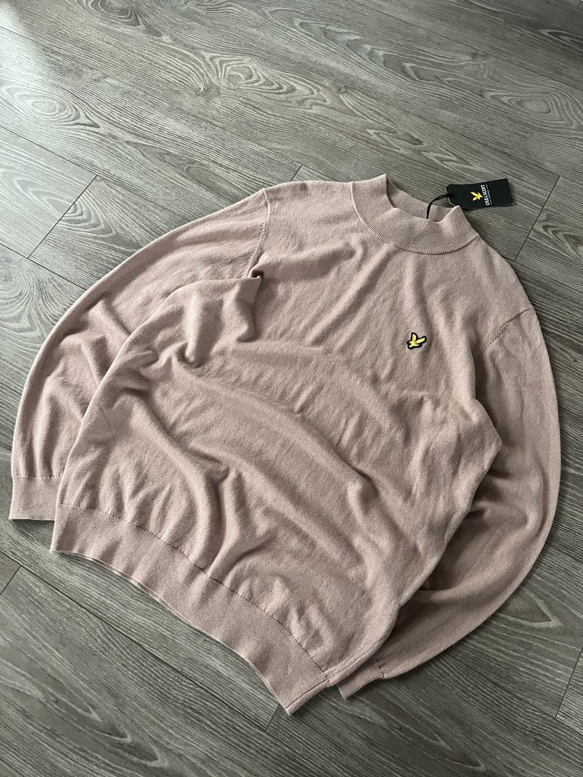 Designer × Lyle & Scott ‼️New Lyle & Scott Casual High Neck Wool Sweater‼️ Size US XL / EU 56 / 4 - 5 Thumbnail