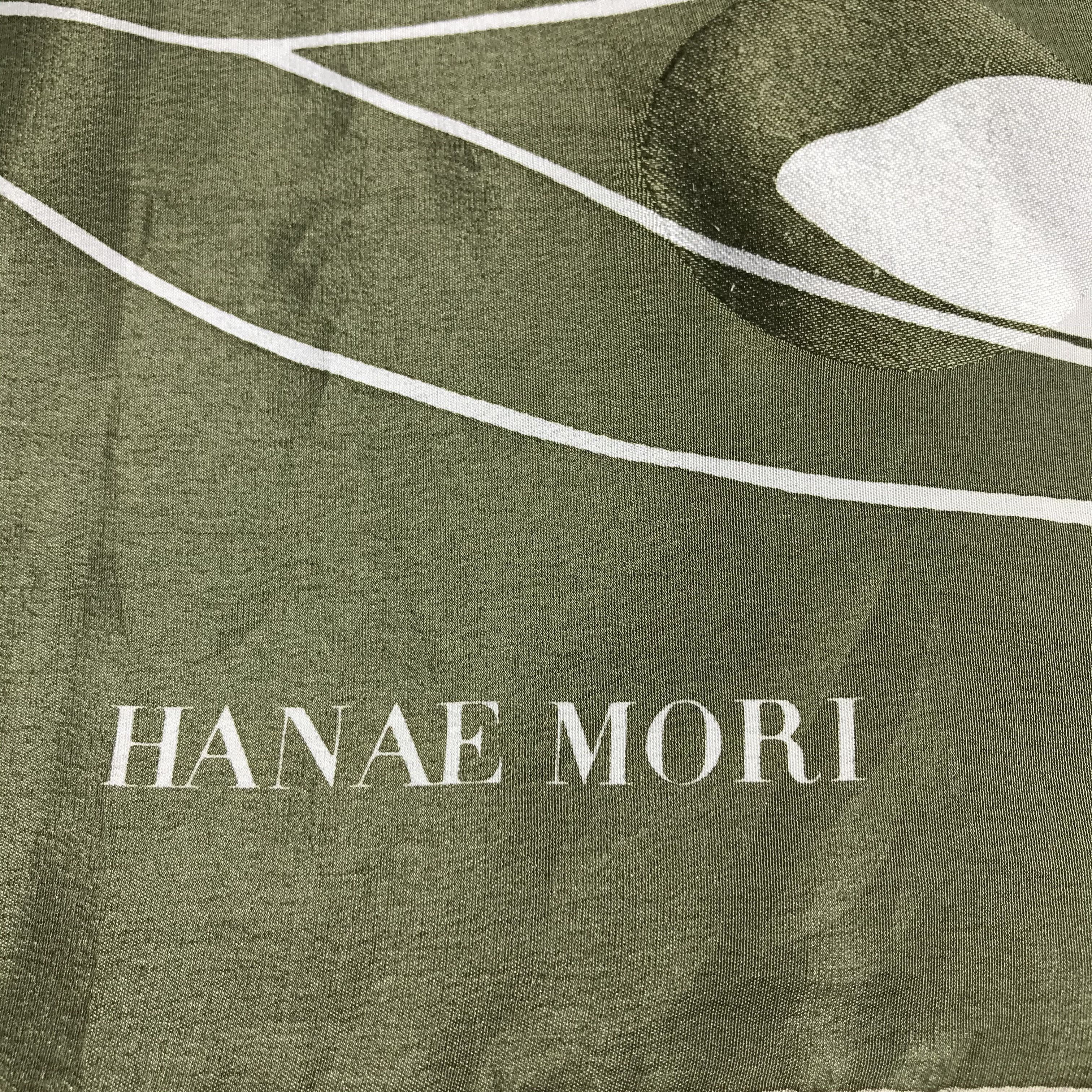 Hanae Mori Vintage Hanae Mori Butterflies Silk Scarf M49 Size ONE SIZE - 4 Thumbnail