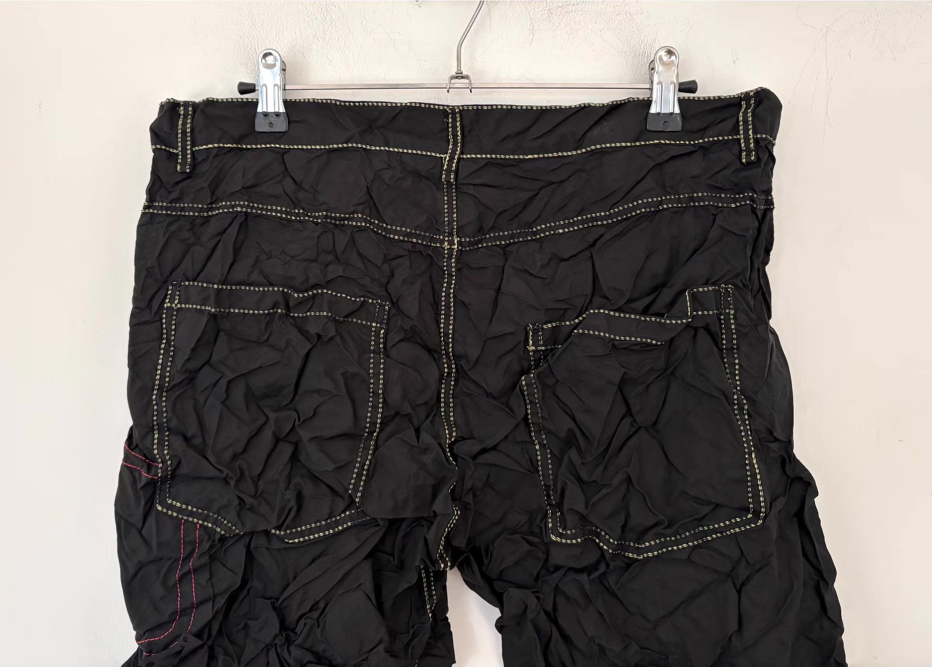 KANGHYUK Kanghyuk Men's Ruched Cargo Pants Ｑ21 Size US 36 / EU 52 - 5 Thumbnail