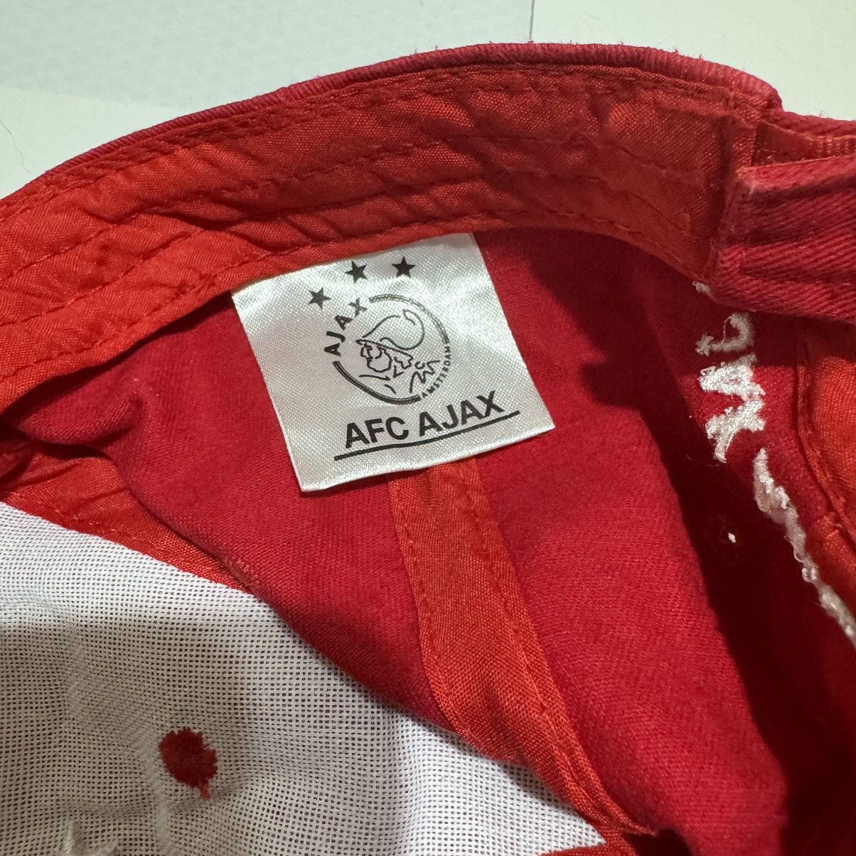Vintage AFC Ajax Amsterdam Adjustable Hat Embroidered SnapBack Cap Size ONE SIZE - 6 Thumbnail