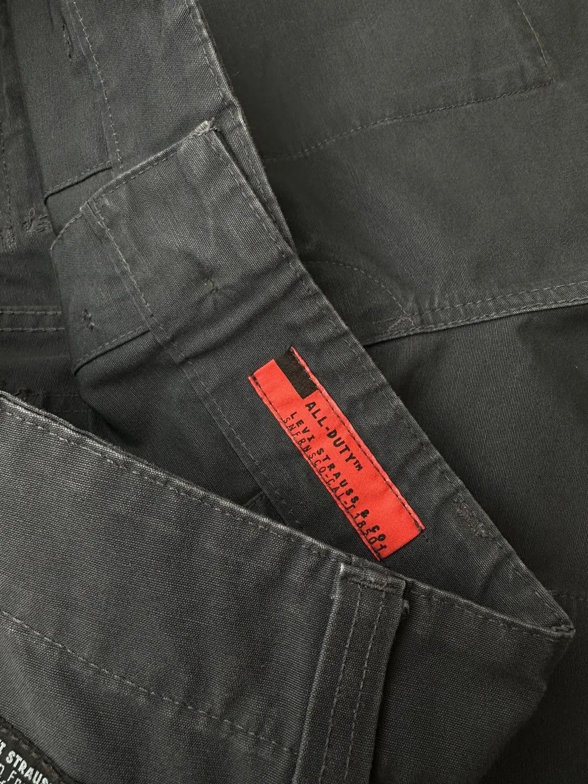 Levi's × Vintage Vintage Levi’s Strauss All-Duty Wear Blue Pants Size US 30 / EU 46 - 5 Thumbnail