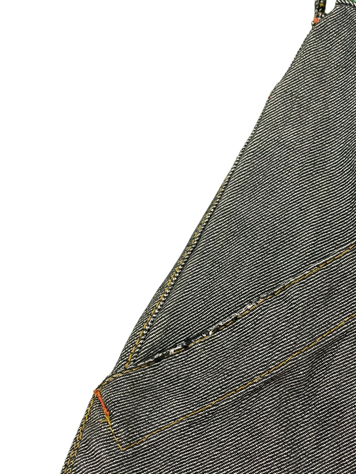 Evisu Cropped Jeans Y2K Evisu Genes Osaka Regular Fit 8🟦5 Size US 35 - 18 Thumbnail