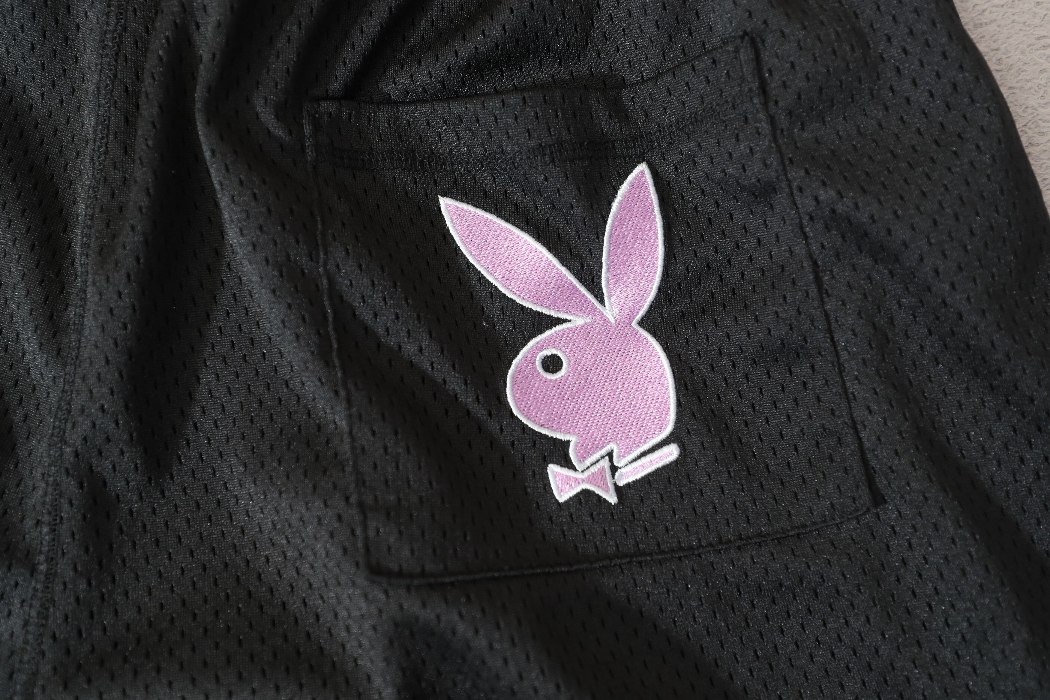 Pacsun × Playboy Playboy Mesh Gym Shorts (M) Size US 32 / EU 48 - 7 Thumbnail