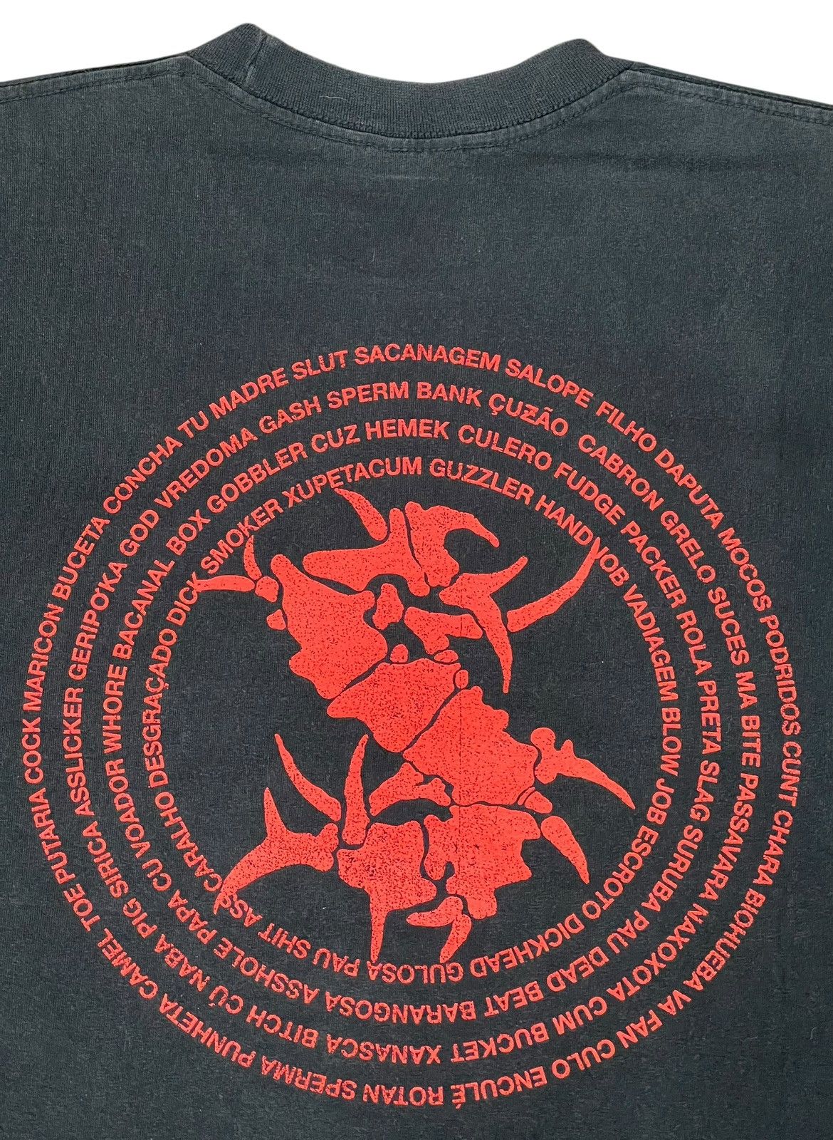 Band Tees Vintage Sepultura Third World Posse Tour 1992 Tee Size US L / EU 52-54 / 3 - 4 Thumbnail