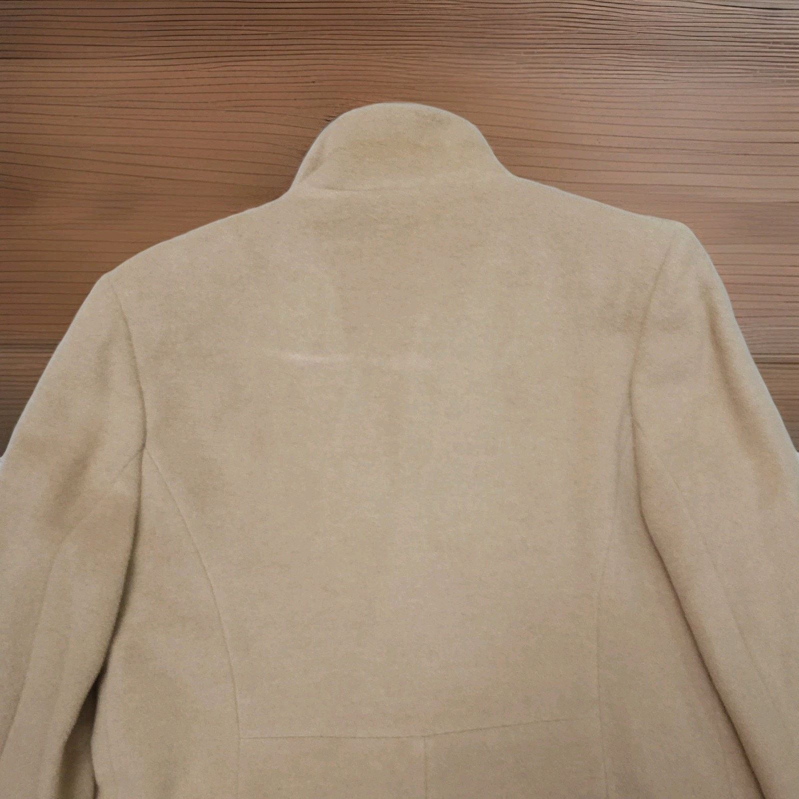 Other Larry Levine Design 100% Pure Camel Hair Cashmere Coat 14 Size L / US 10 / IT 46 - 4 Thumbnail
