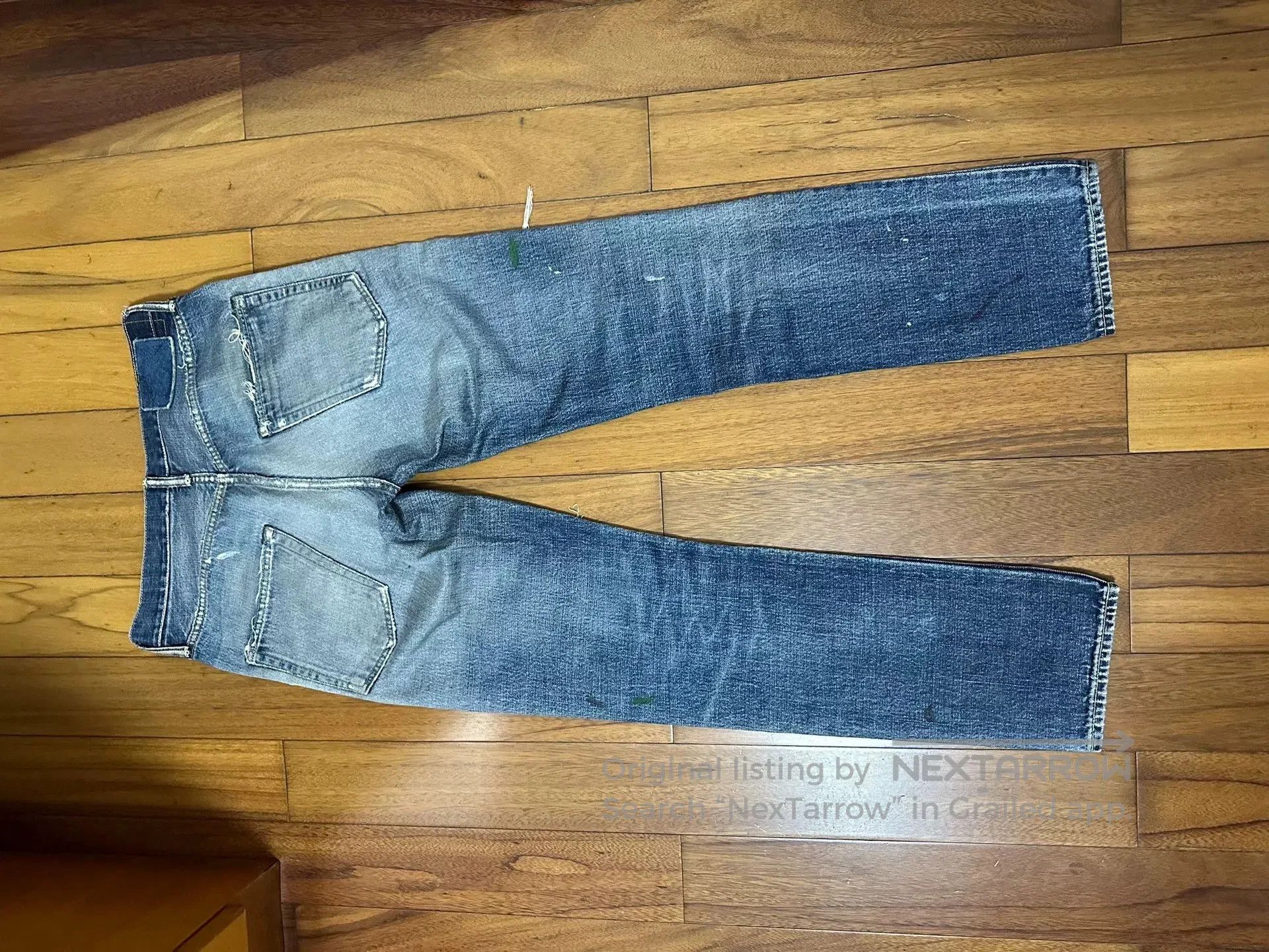 Visvim visvim 19aw Distressed Blue Jeans W30L30. Size US 30 / EU 46 - 2 Thumbnail