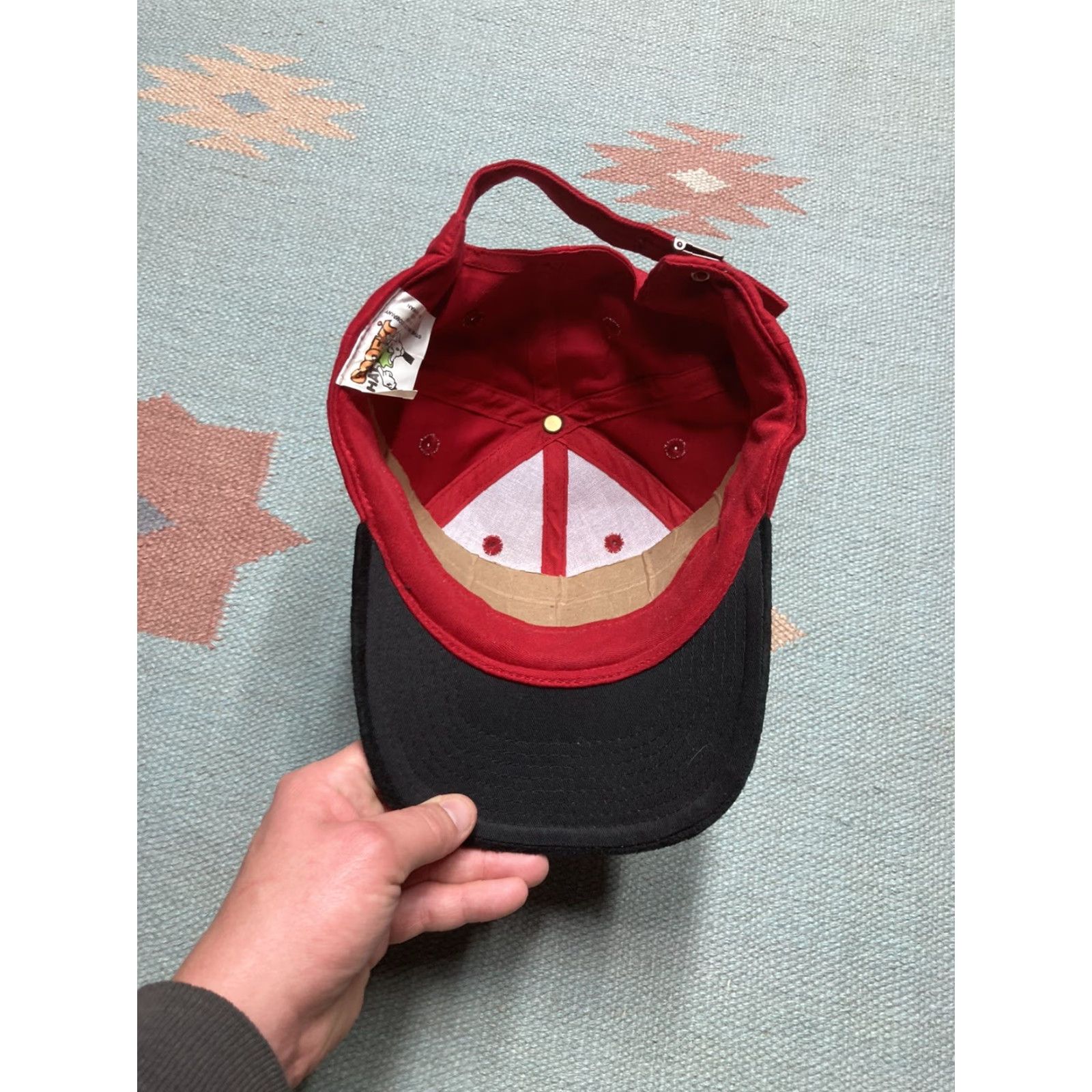 Disney Vintage Mickey Mouse Disney Cartoon Red Adjustable Strapback Hat User: Vintage Mickey Mouse Disney Cartoon Red Adjustable Strapback Hat Size ONE SIZE - 6 Thumbnail