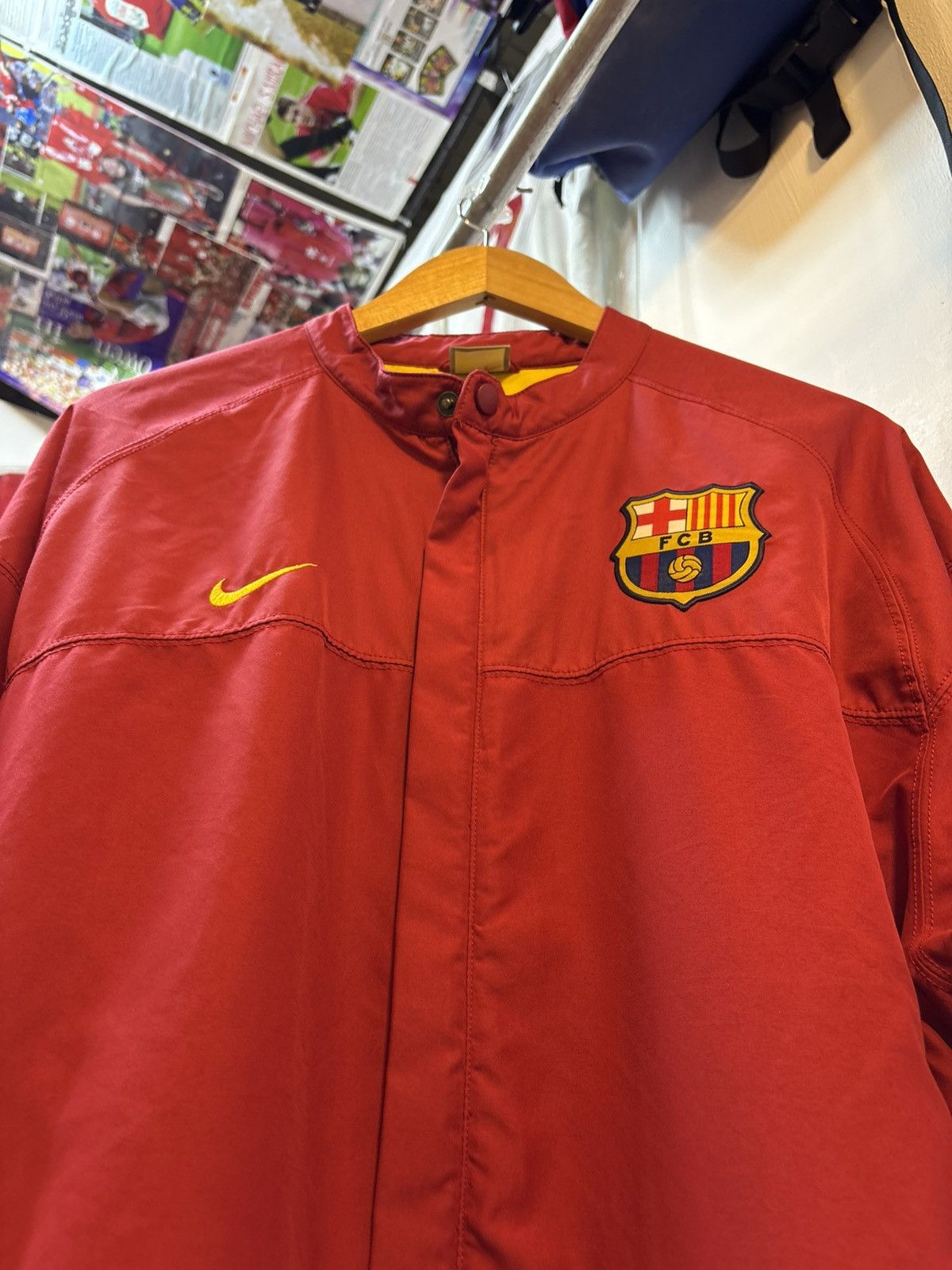 Nike Vintage Y2K FC Barcelona Tracksuit Size US L / EU 52-54 / 3 - 2 Thumbnail