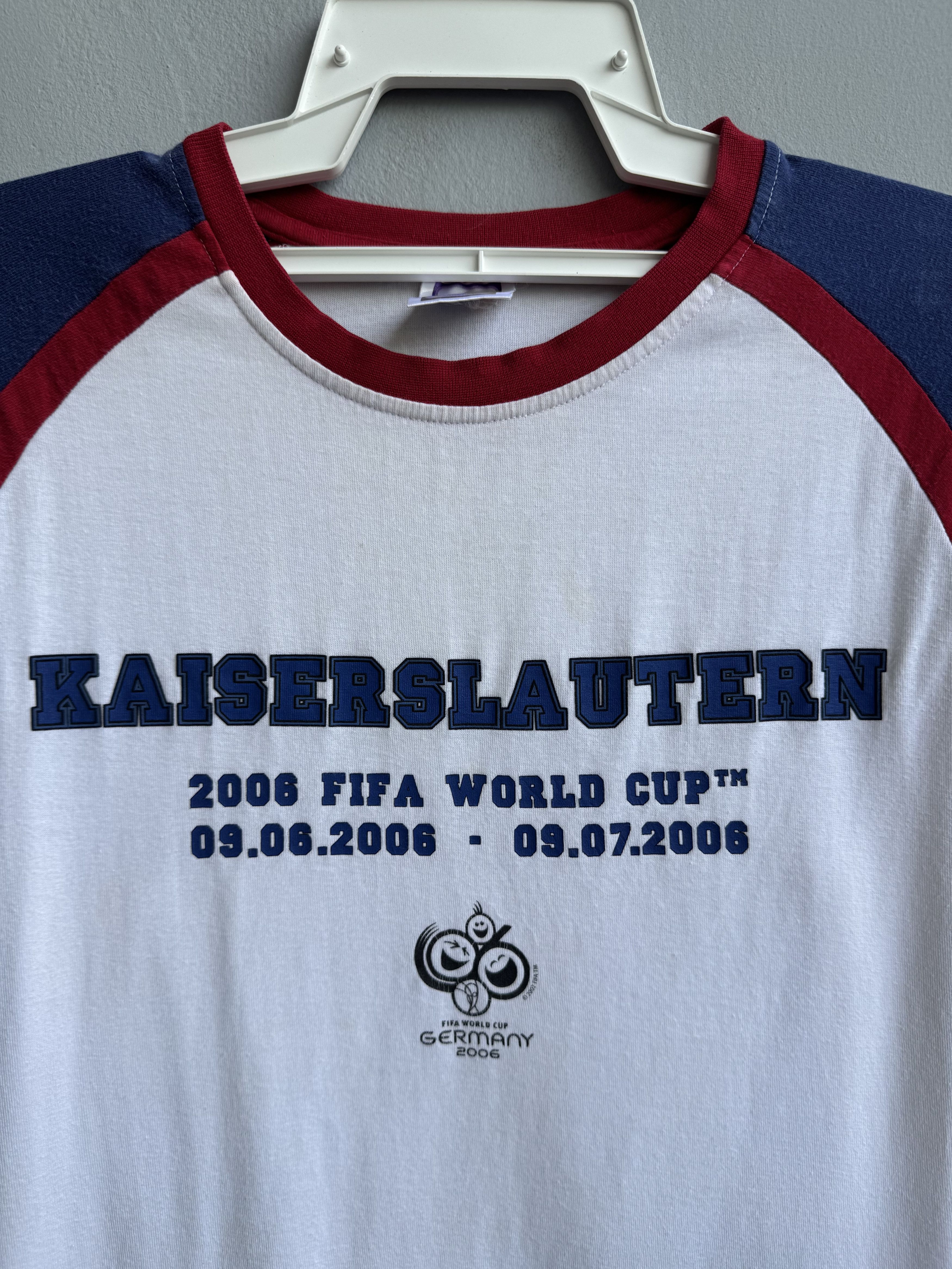 Vintage FC Kaiserslautern 2006 Official Germany FIFA World Cup Shirt Size US L / EU 52-54 / 3 - 2 Thumbnail