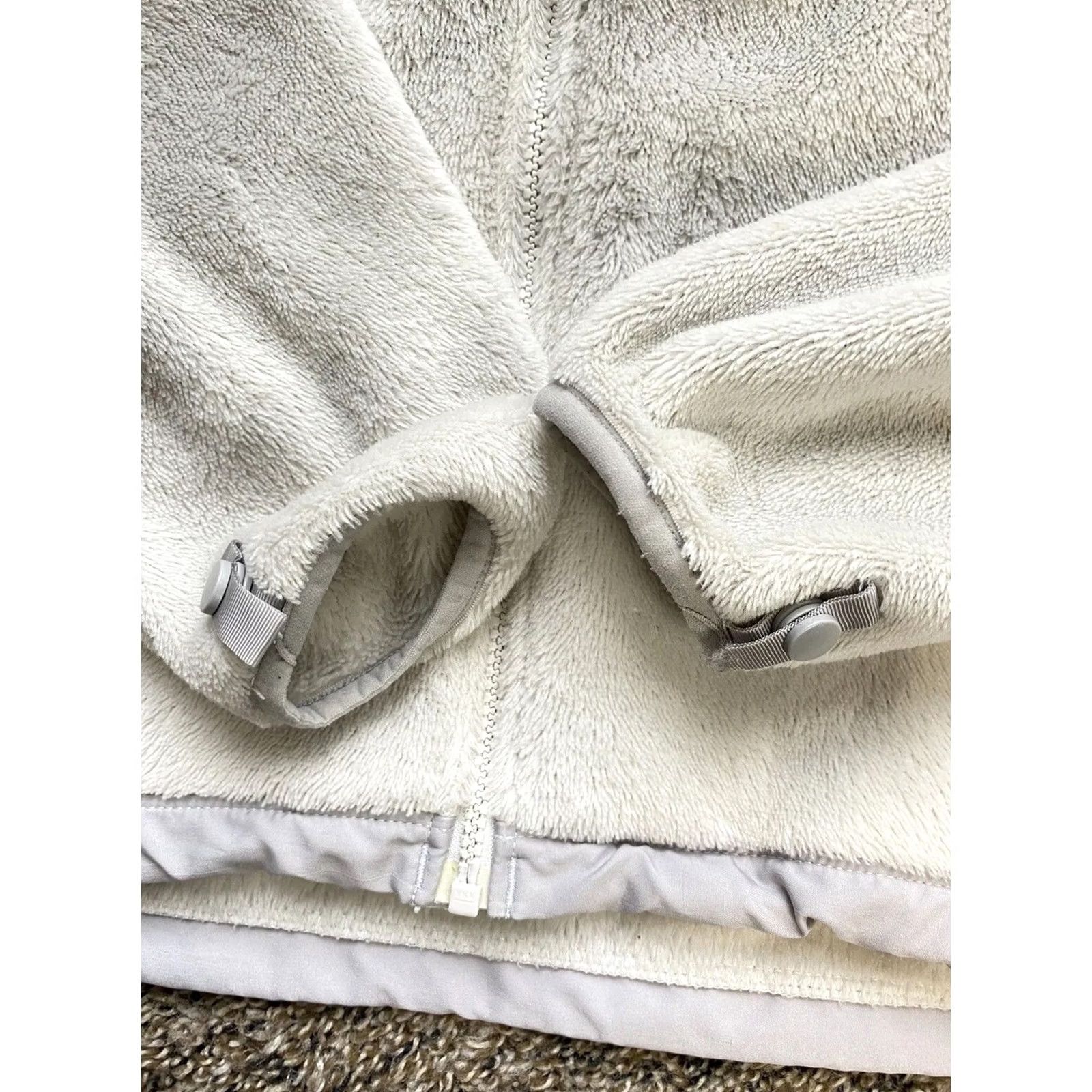 The North Face The North Face Women's Medium Gray Thermal Fleece Denali Full Zip Jacket Size M / US 6-8 / IT 42-44 - 4 Thumbnail