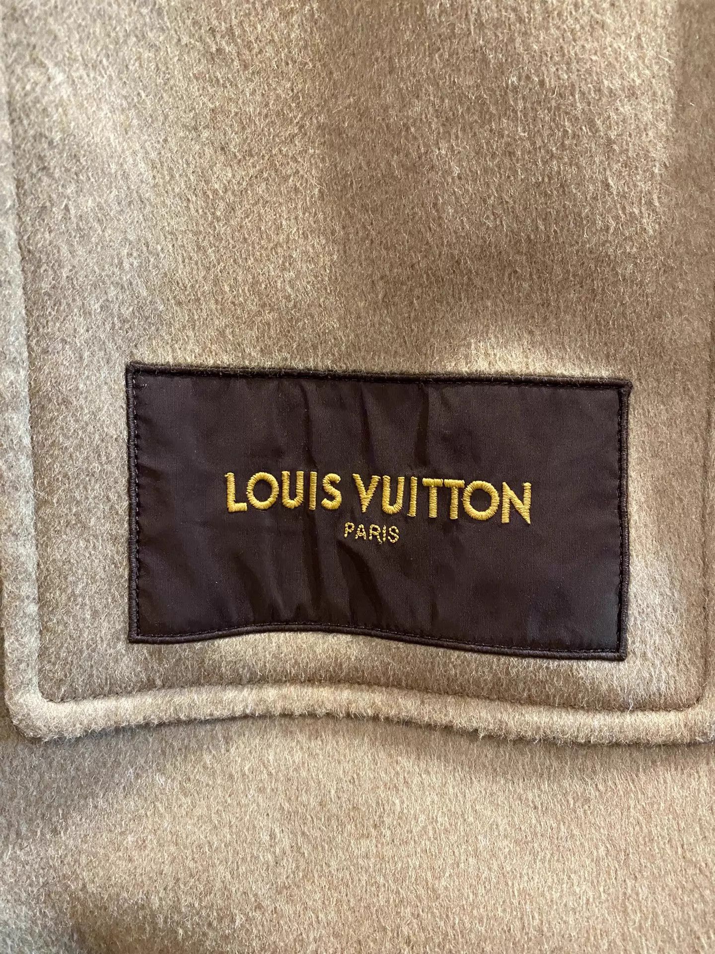Louis Vuitton LV 25 New Camel Hair Leather Trim Overcoat 40 Size S / US 4 / IT 40 - 4 Thumbnail