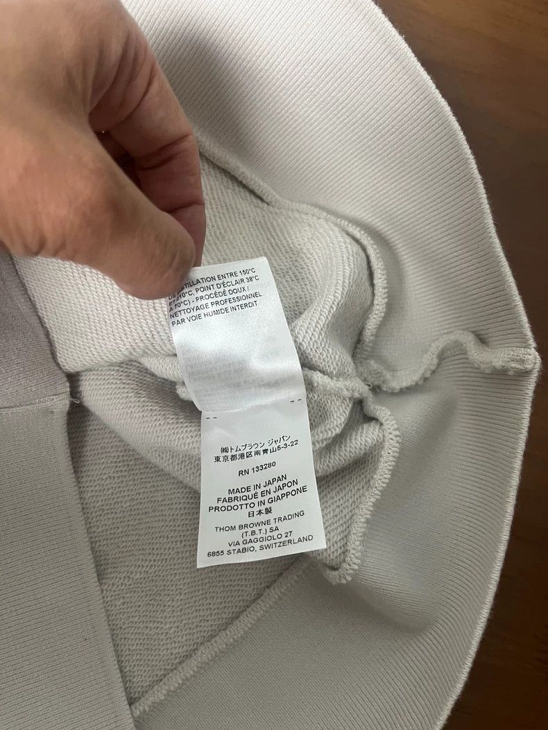 Thom Browne thom browne Size 38 Short-sleeved hoodie 2503-Nextarrow Size US S / EU 44-46 / 1 - 6 Thumbnail