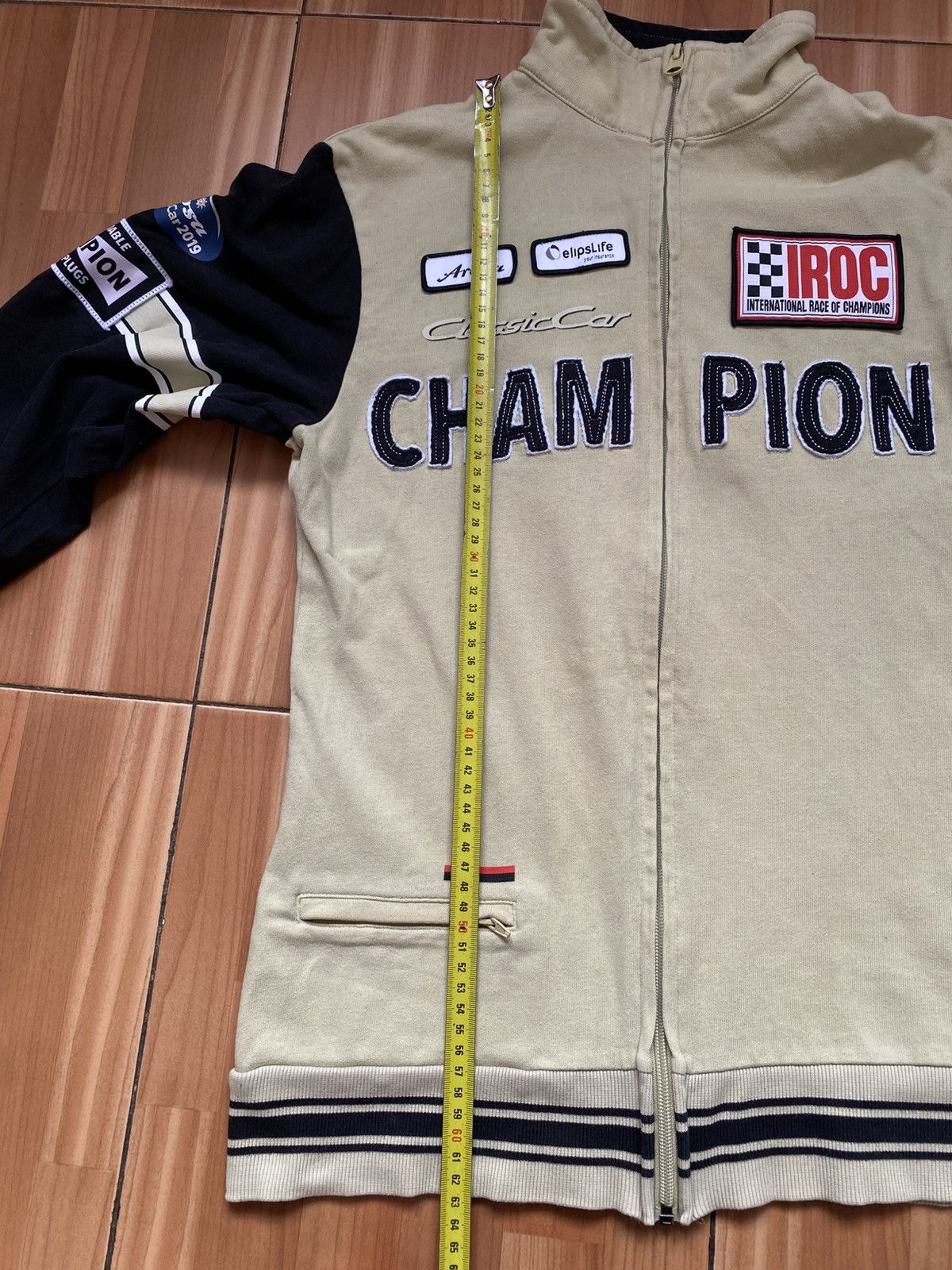 Audi Vintage Audi Champion Car IROC Beige Men’s Racing Jacket Size US S / EU 44-46 / 1 - 15 Thumbnail