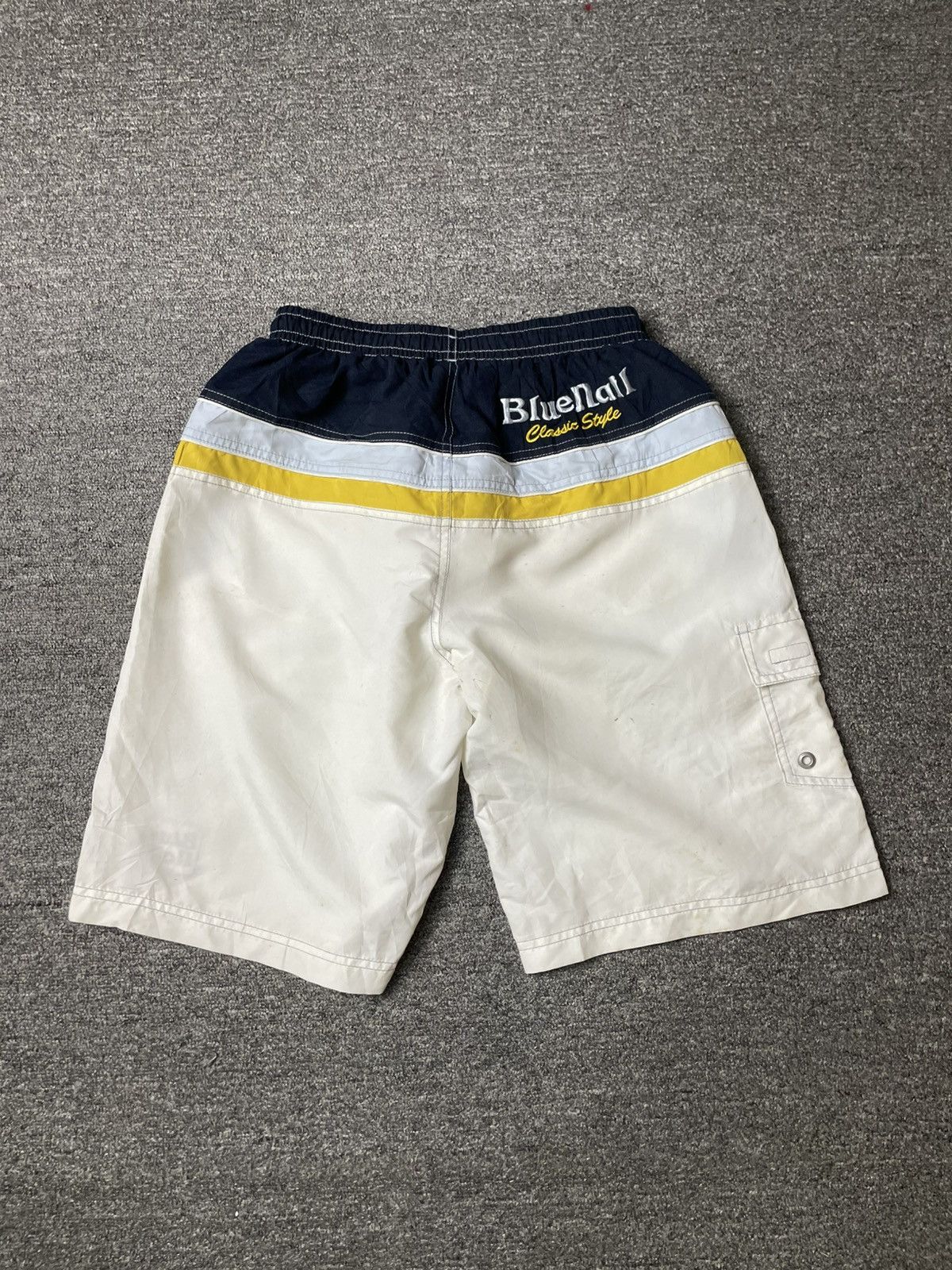 Japanese Brand × Vintage Blue Nails Classic Style Brand Beach Shorts (111) Size US 26 / EU 42 - 10 Thumbnail