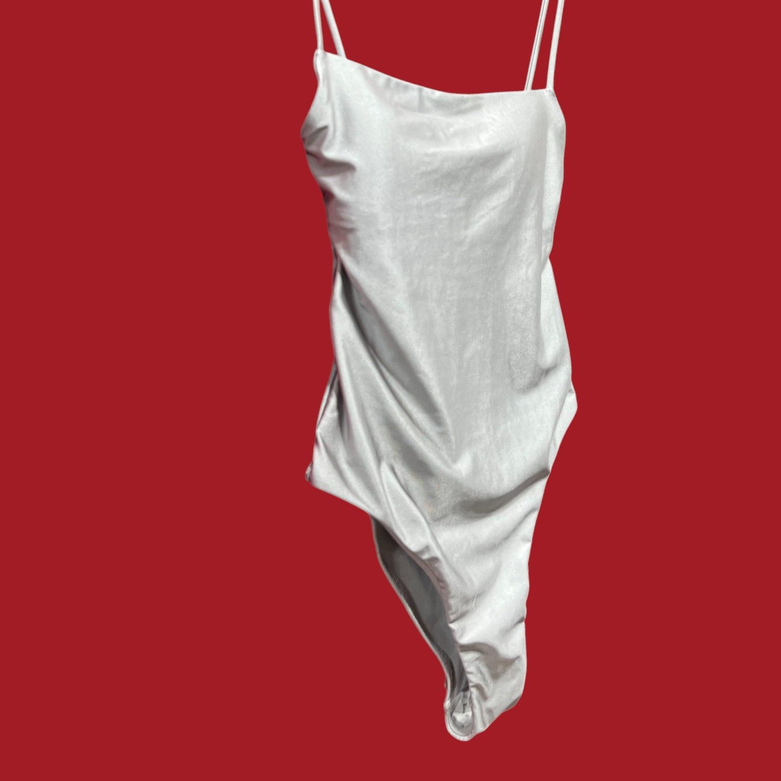 Other Shade & Shore - Women's Square Neck High Leg Cheeky Swimsuit Size ONE SIZE - 14 Thumbnail