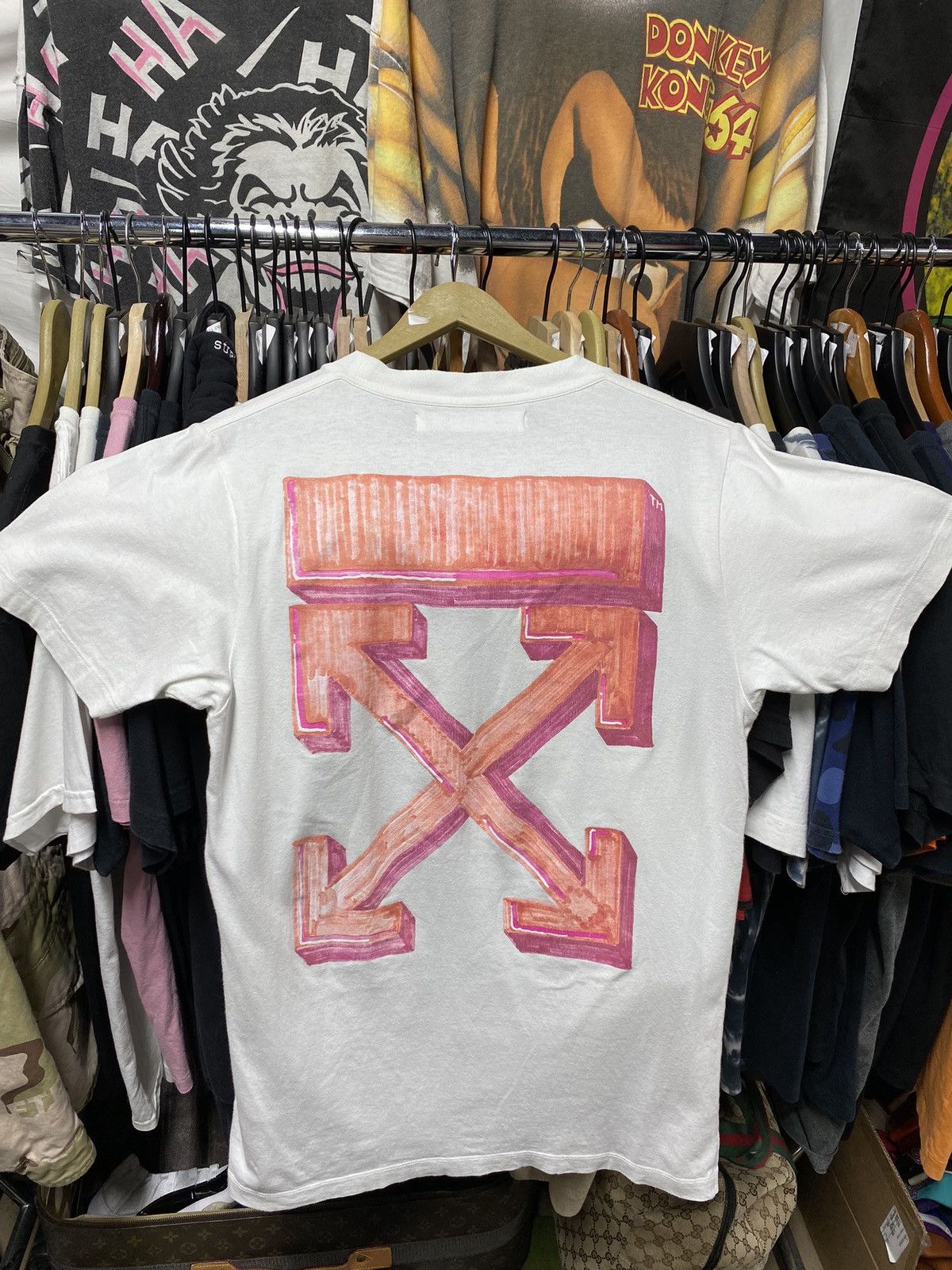 Off-White Off-White Spray Arrows Men’s Tee Shirt Medium Size US M / EU 48-50 / 2 - 3 Thumbnail