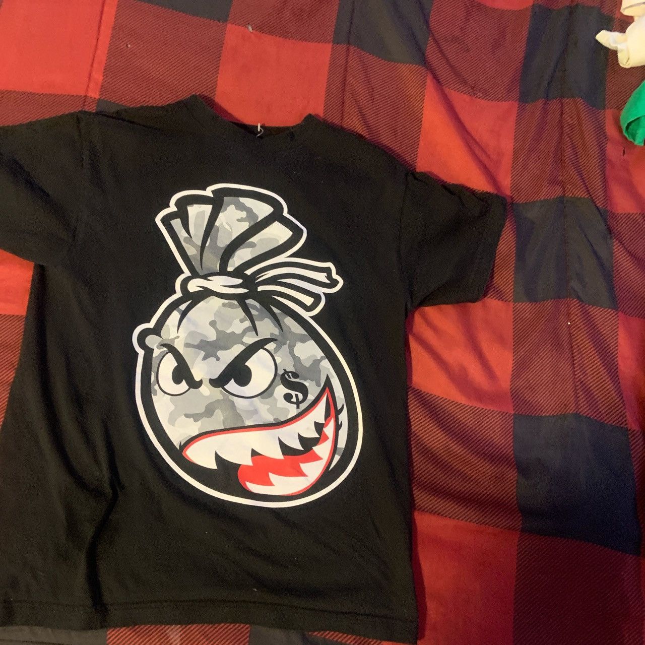 Designer Black graphic t shirt’s Size US M / EU 48-50 / 2 - 1 Thumbnail