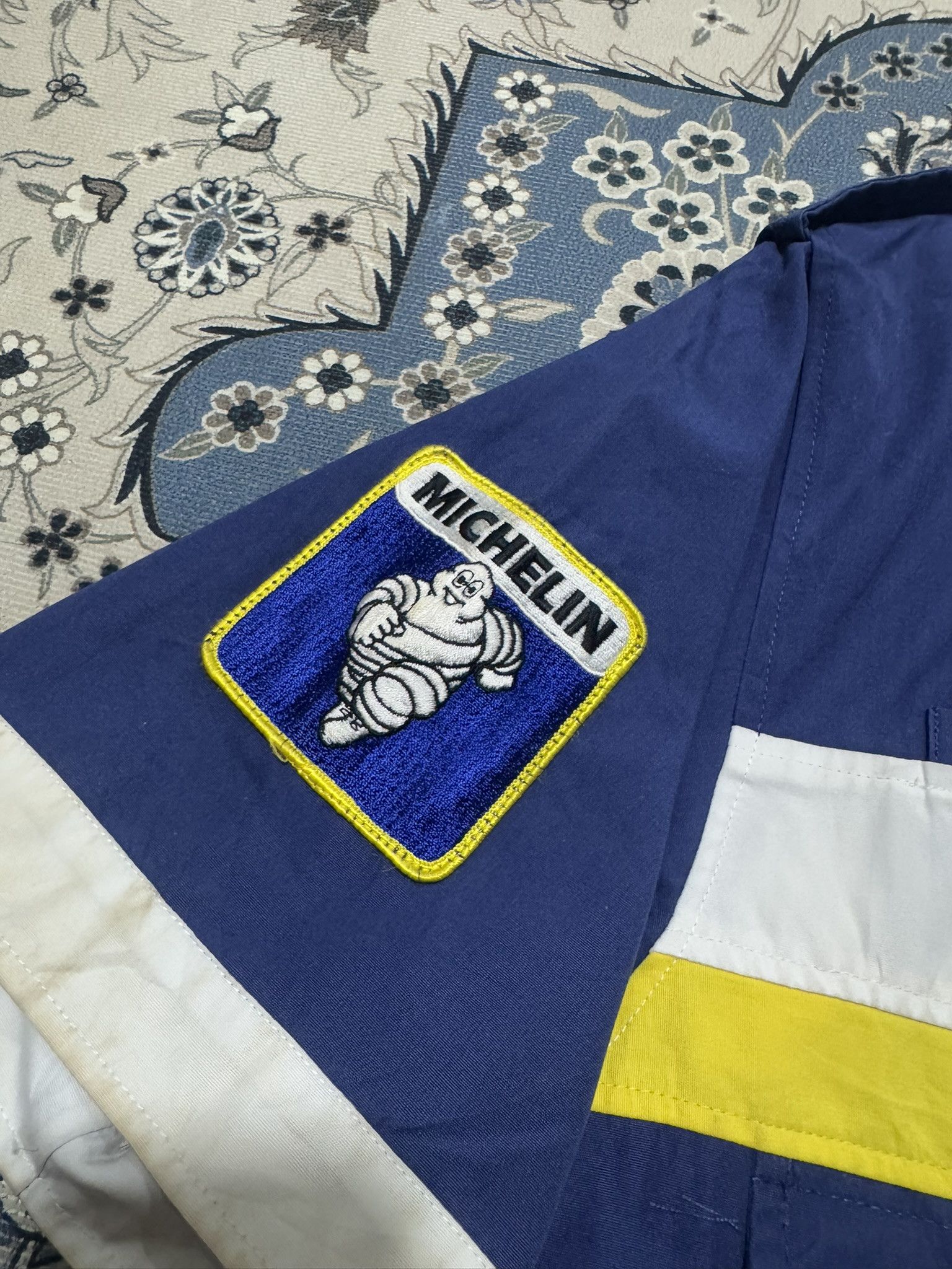 Sports Specialties × Vintage Vintage Michelin Riken Officer Crew Shirt Size US L / EU 52-54 / 3 - 4 Thumbnail
