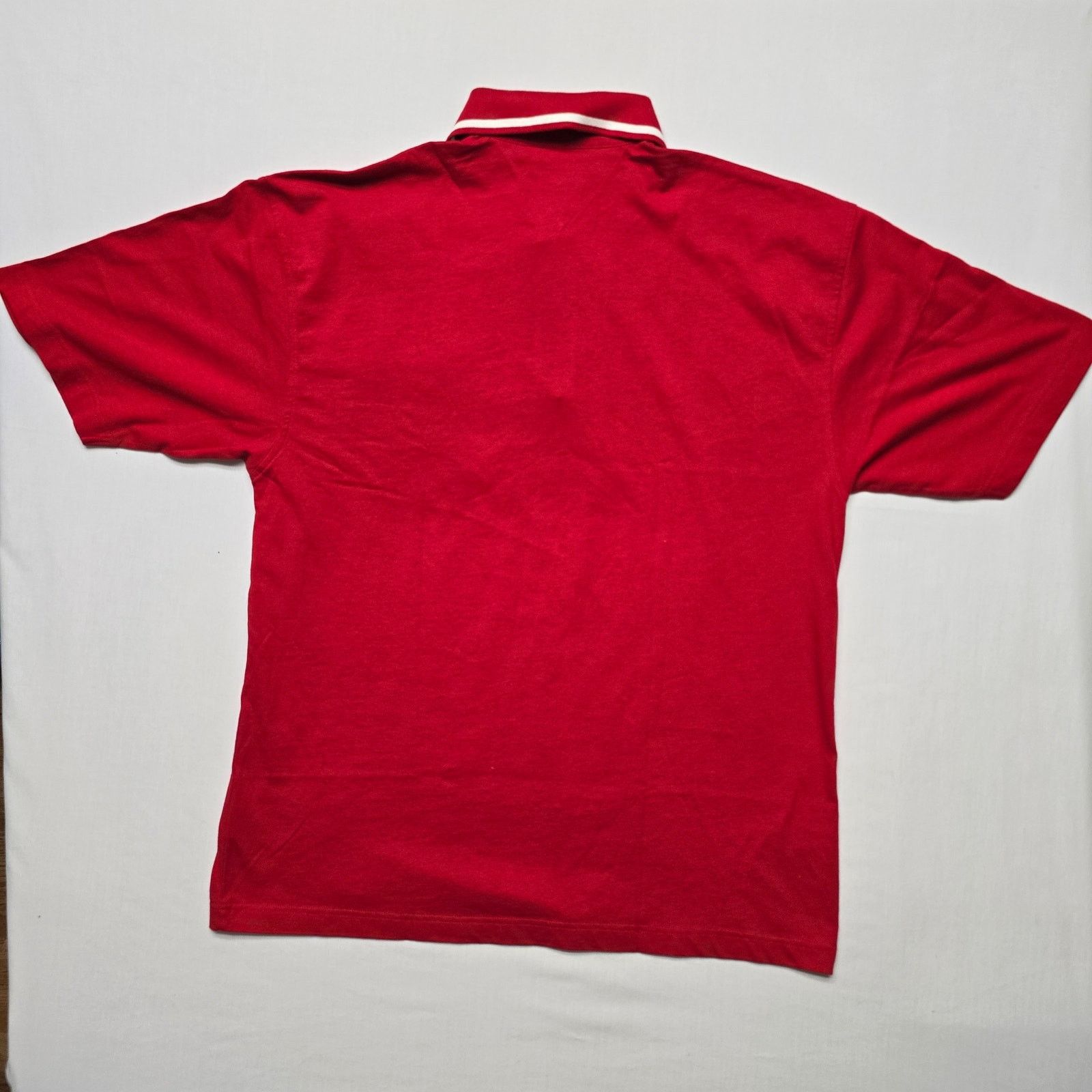 Other Tommy Hilfiger Polo 100% Cotton Red Large Short Sleeve Shirt Size US L / EU 52-54 / 3 - 5 Thumbnail
