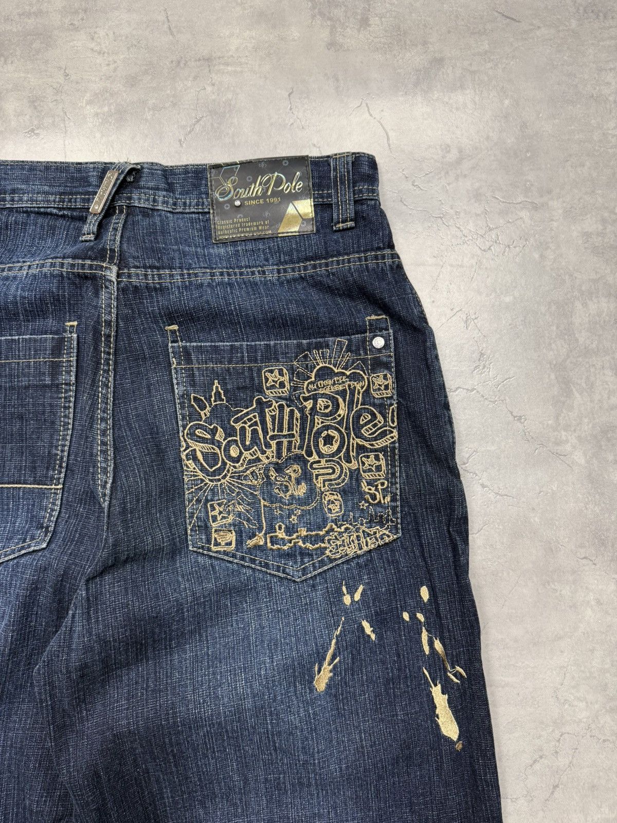 Southpole Southpole Vintage Rare Y2K Jeans Size US 34 / EU 50 - 3 Thumbnail