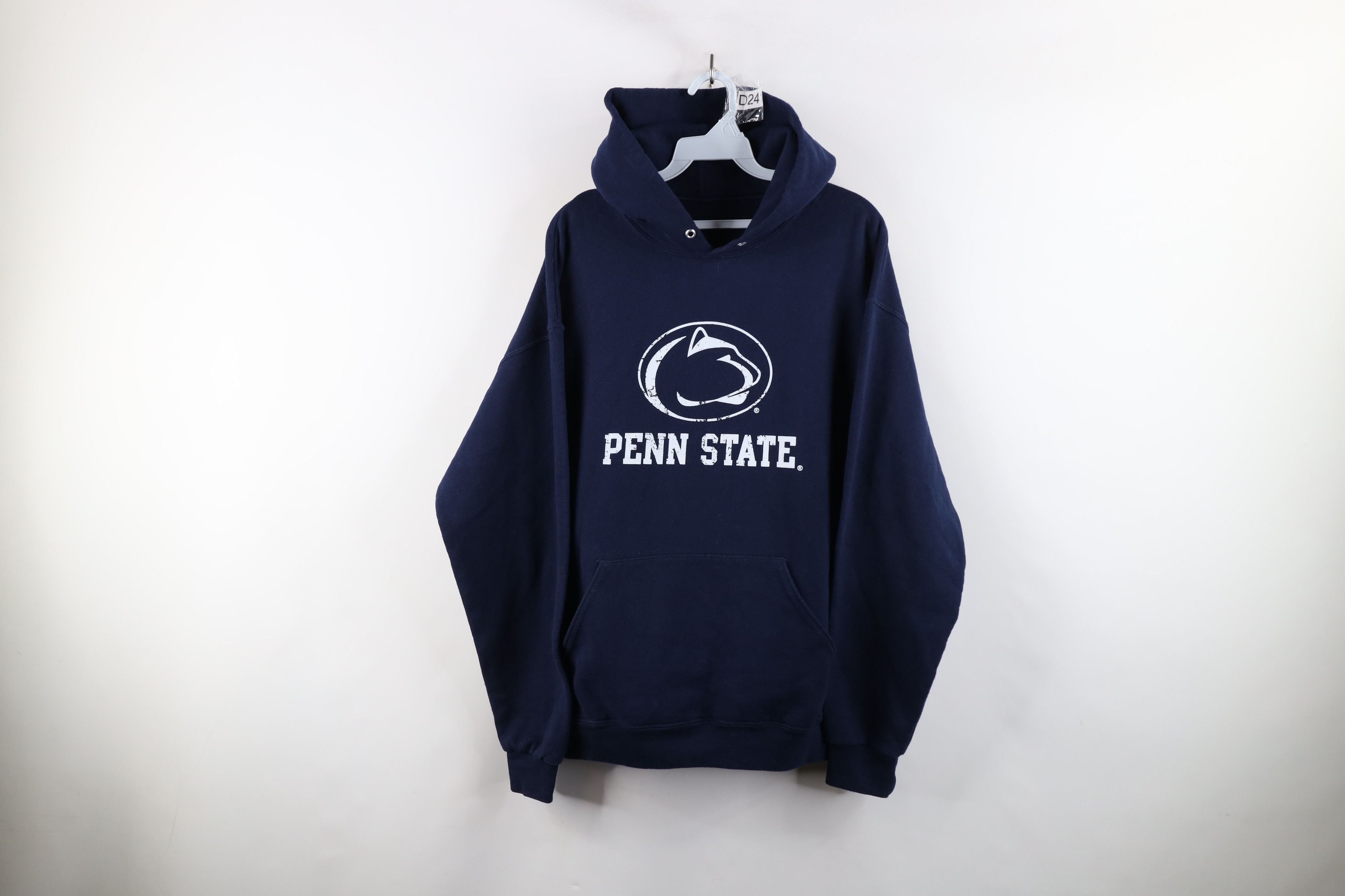 Vintage Vintage 90s Spell Penn State University Hoodie Sweatshirt Size US L / EU 52-54 / 3 - 1 Thumbnail
