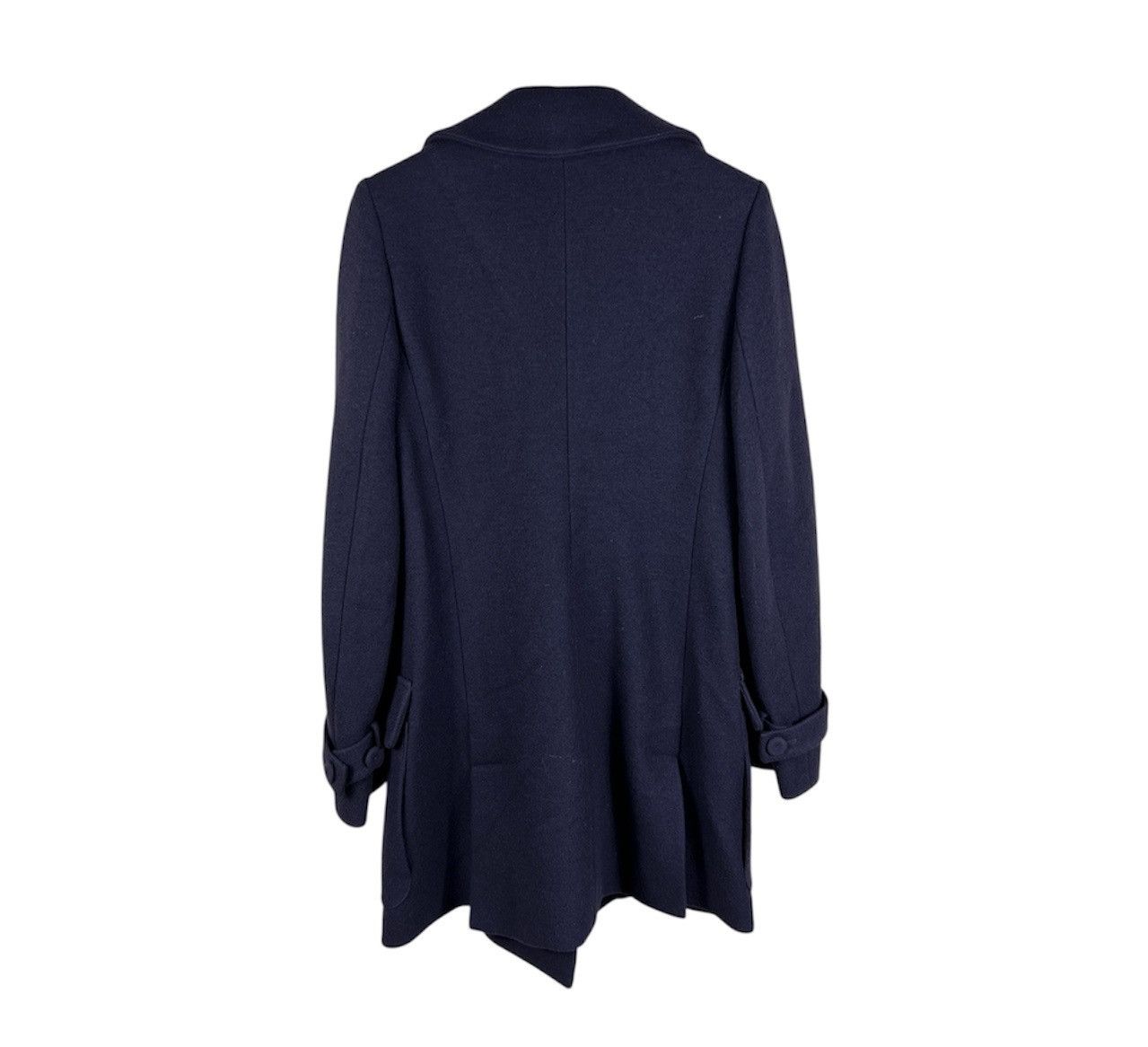 Sonia Rykiel Sonia Rykiel Paris wool double breasted navy coat casual Size M / US 6-8 / IT 42-44 - 2 Thumbnail