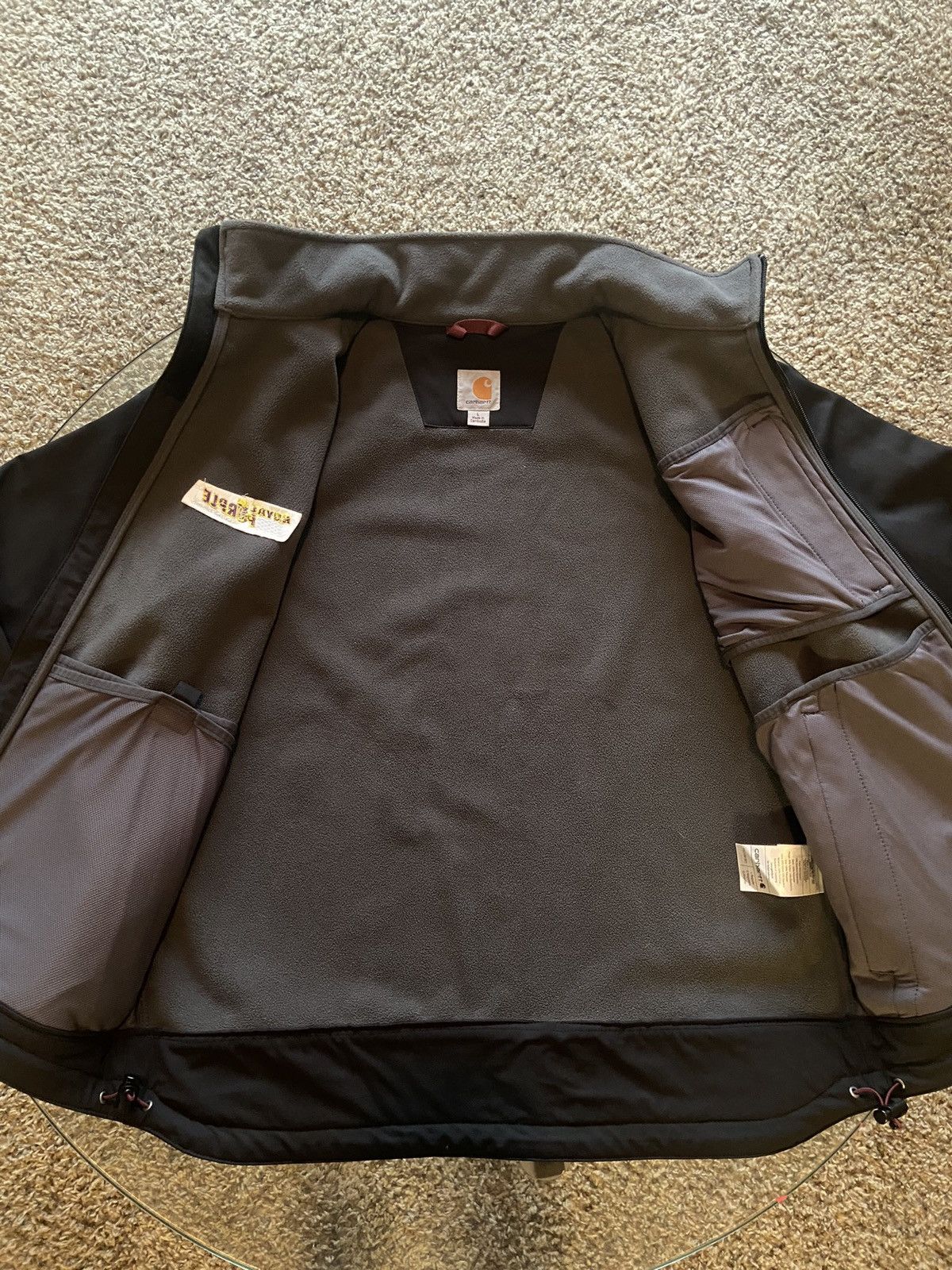 Carhartt Carhartt Men's Full Zip Windbreaker Lined Jacket Size US L / EU 52-54 / 3 - 3 Thumbnail